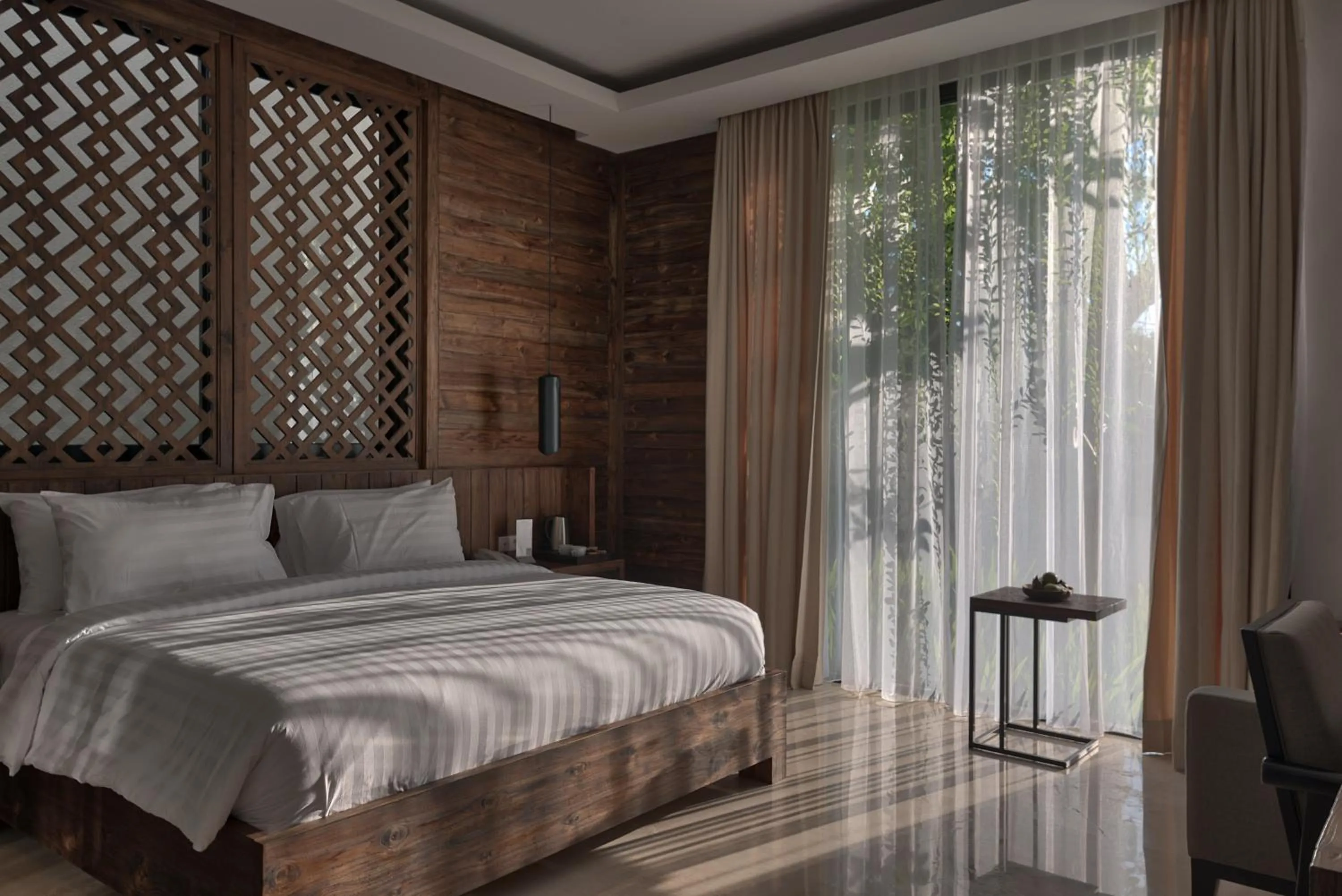 Bed in Kemangi Bed and Breakfast