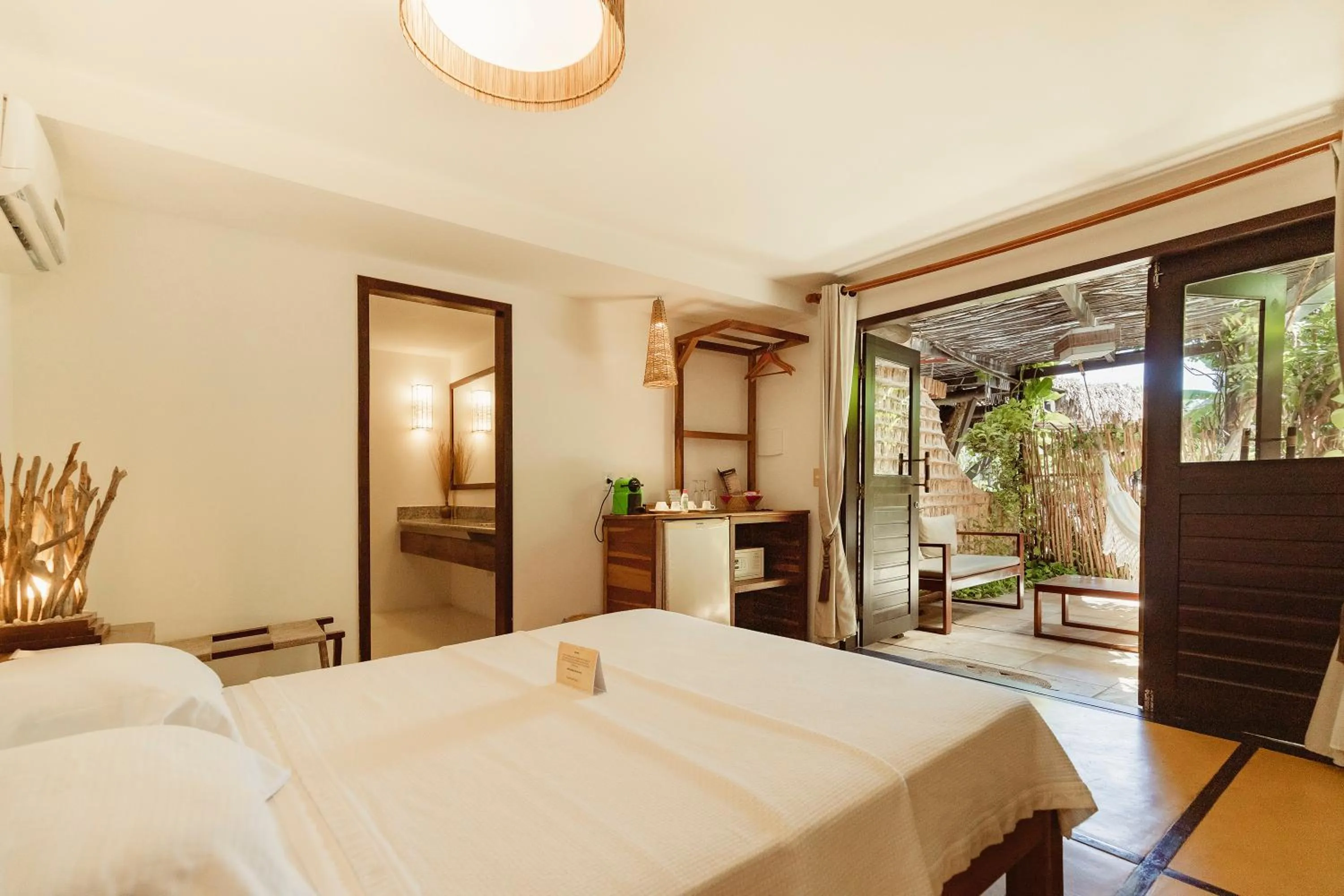 Bedroom, Bed in Casa na Praia