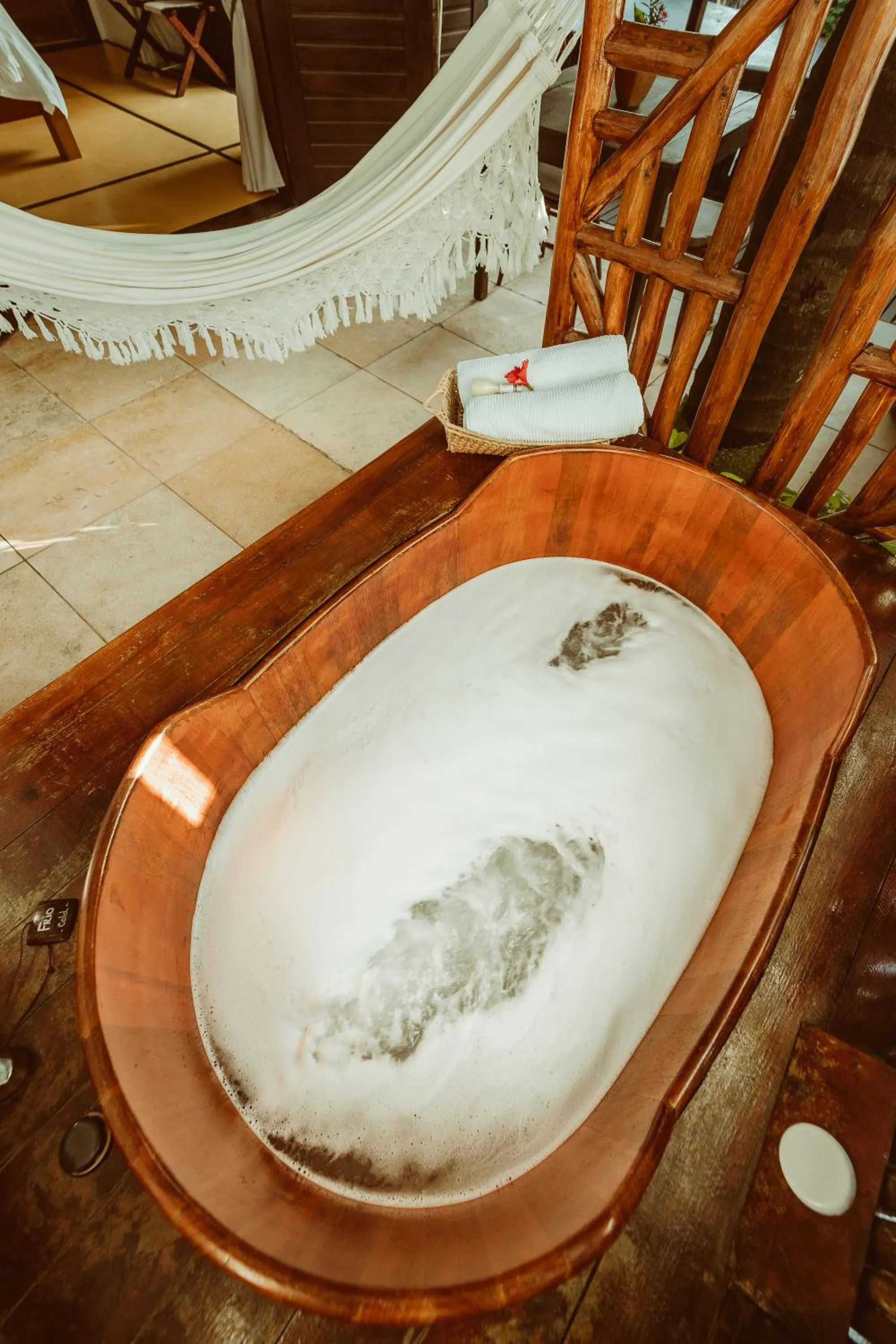 Balcony/Terrace in Casa na Praia