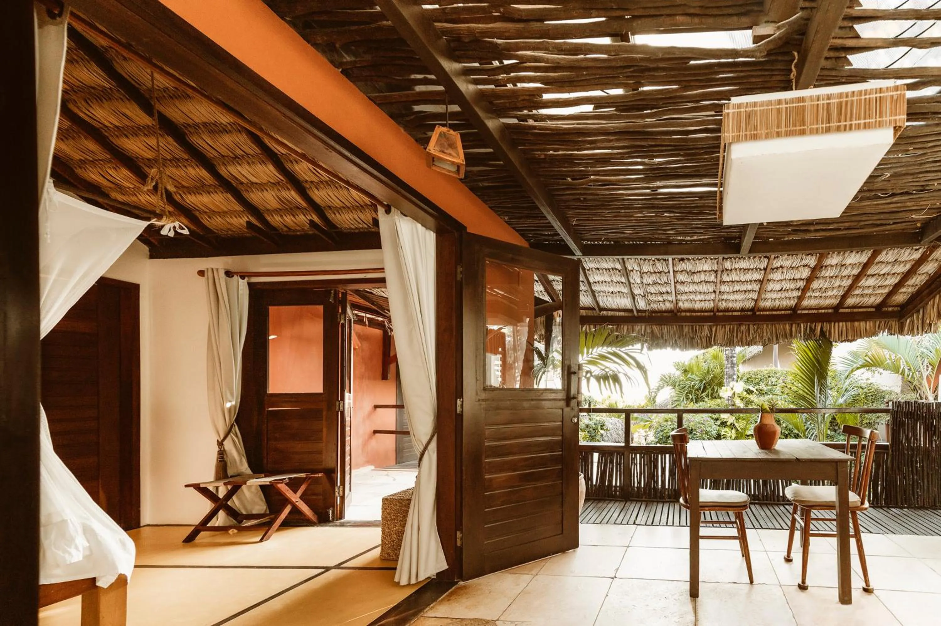 Patio in Casa na Praia