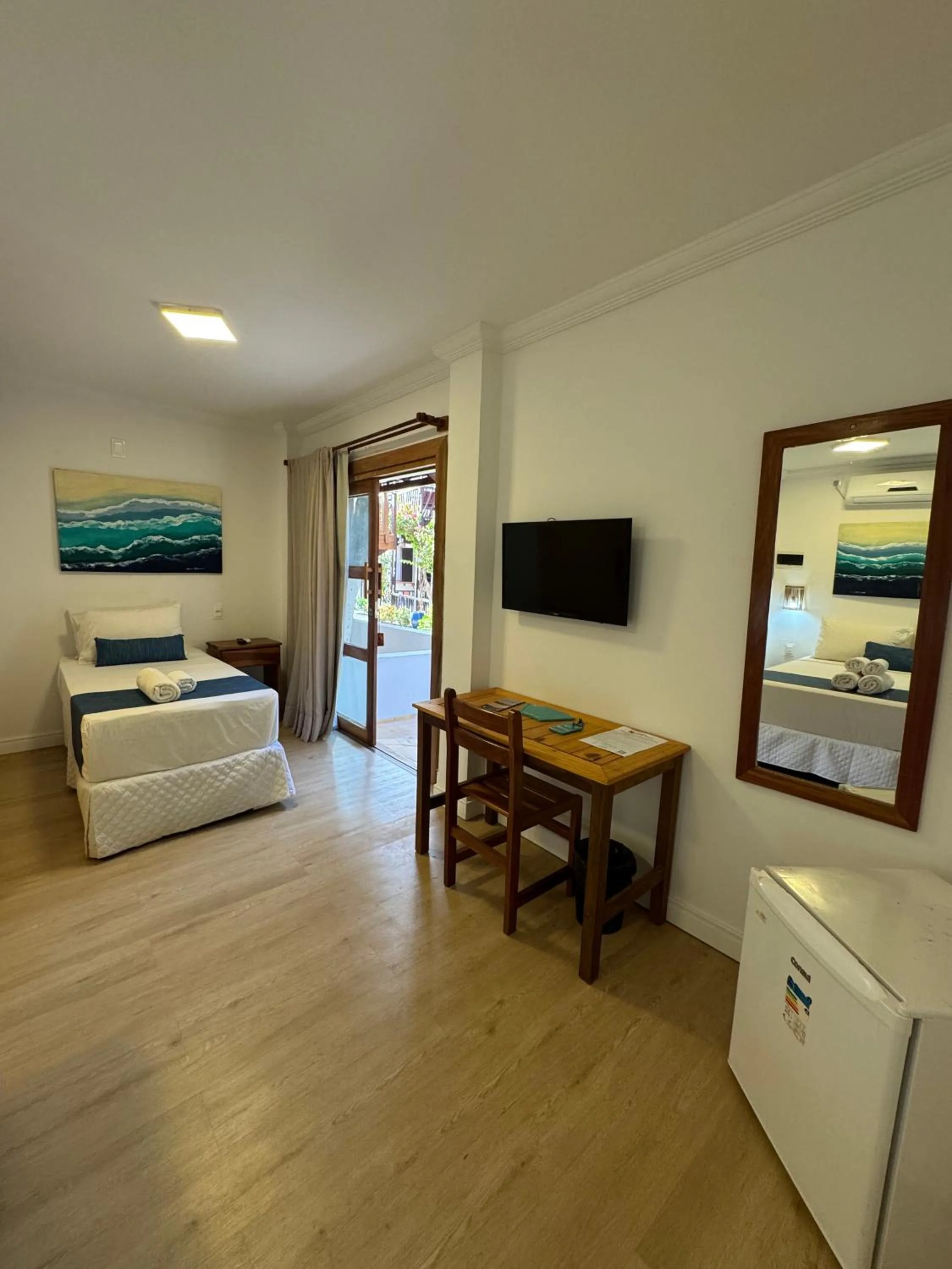 Bed in Pousada Capitão Thomaz