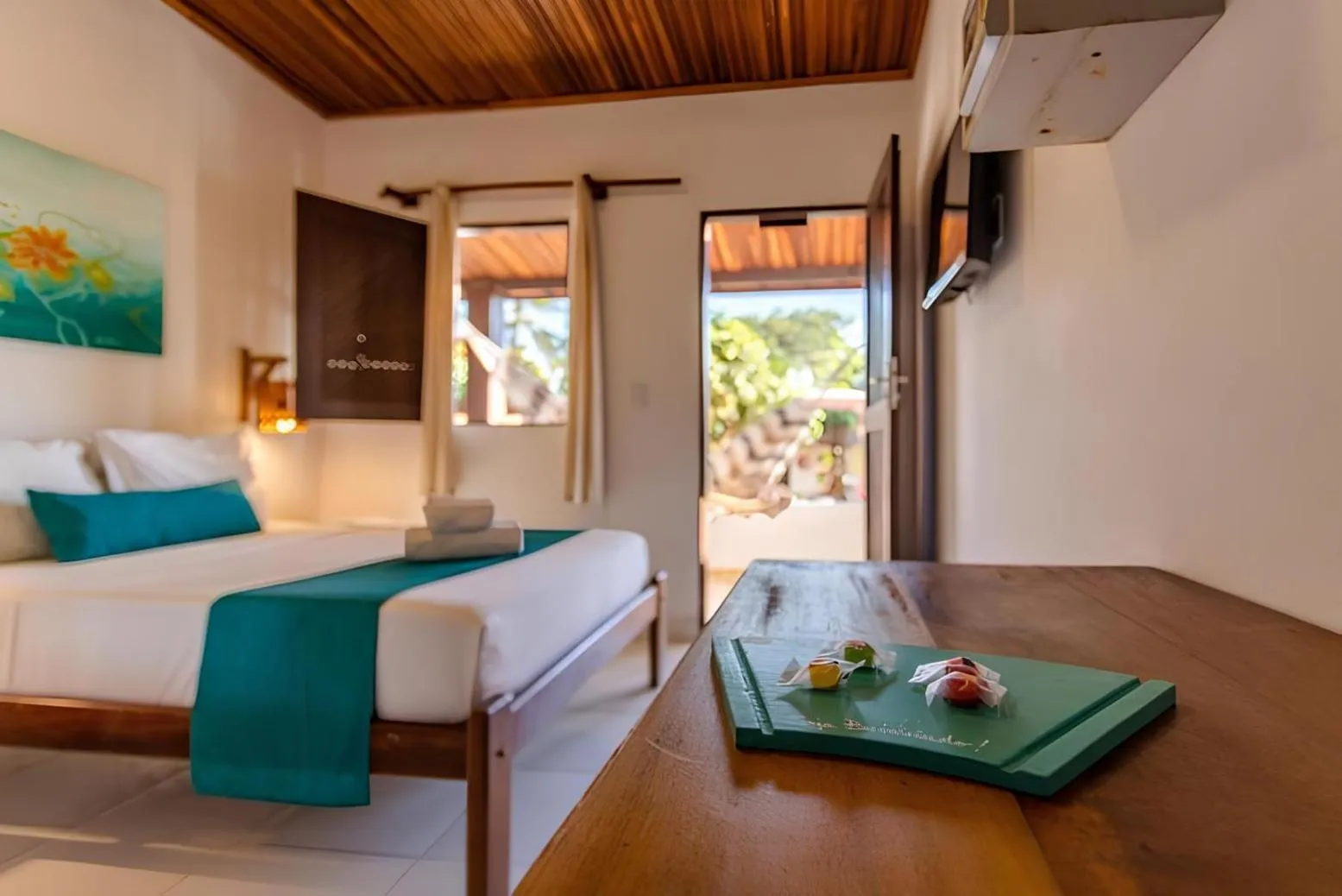 Bed in Pousada Capitão Thomaz