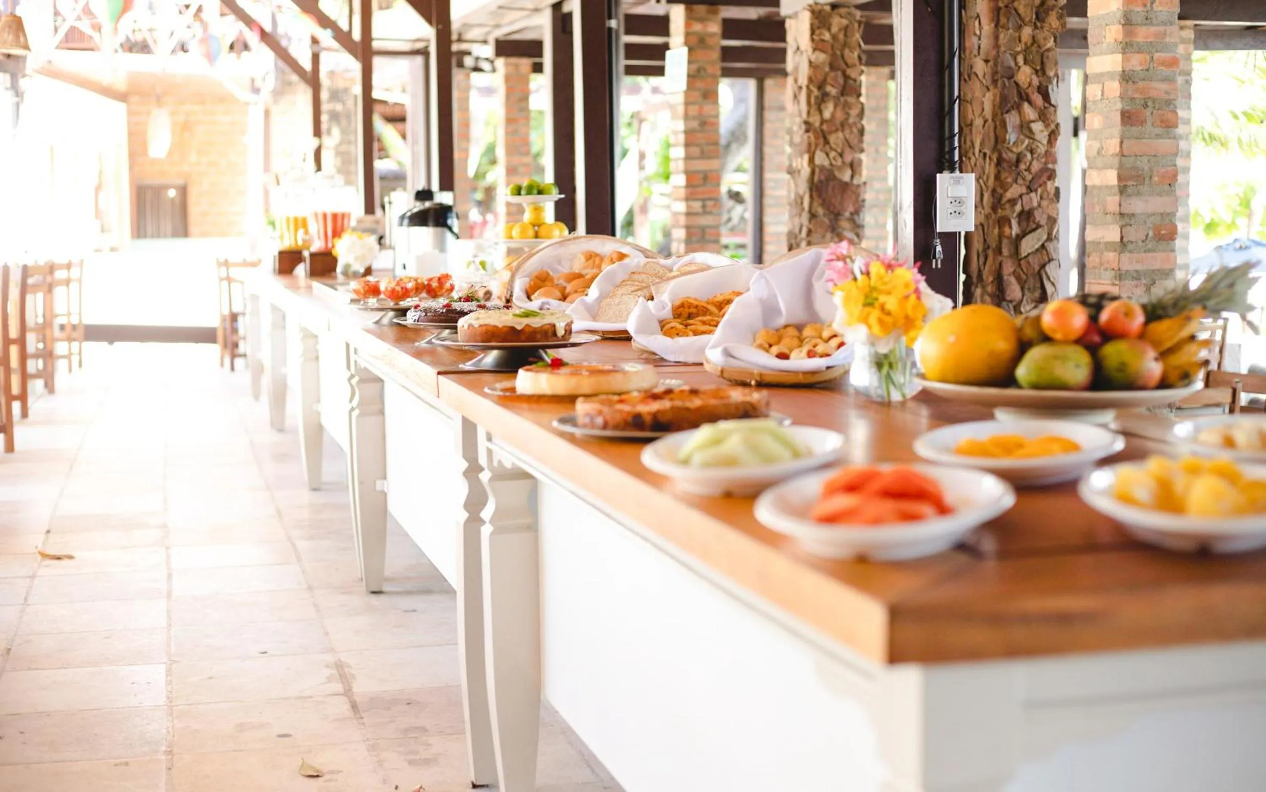 Breakfast in Pousada Capitão Thomaz