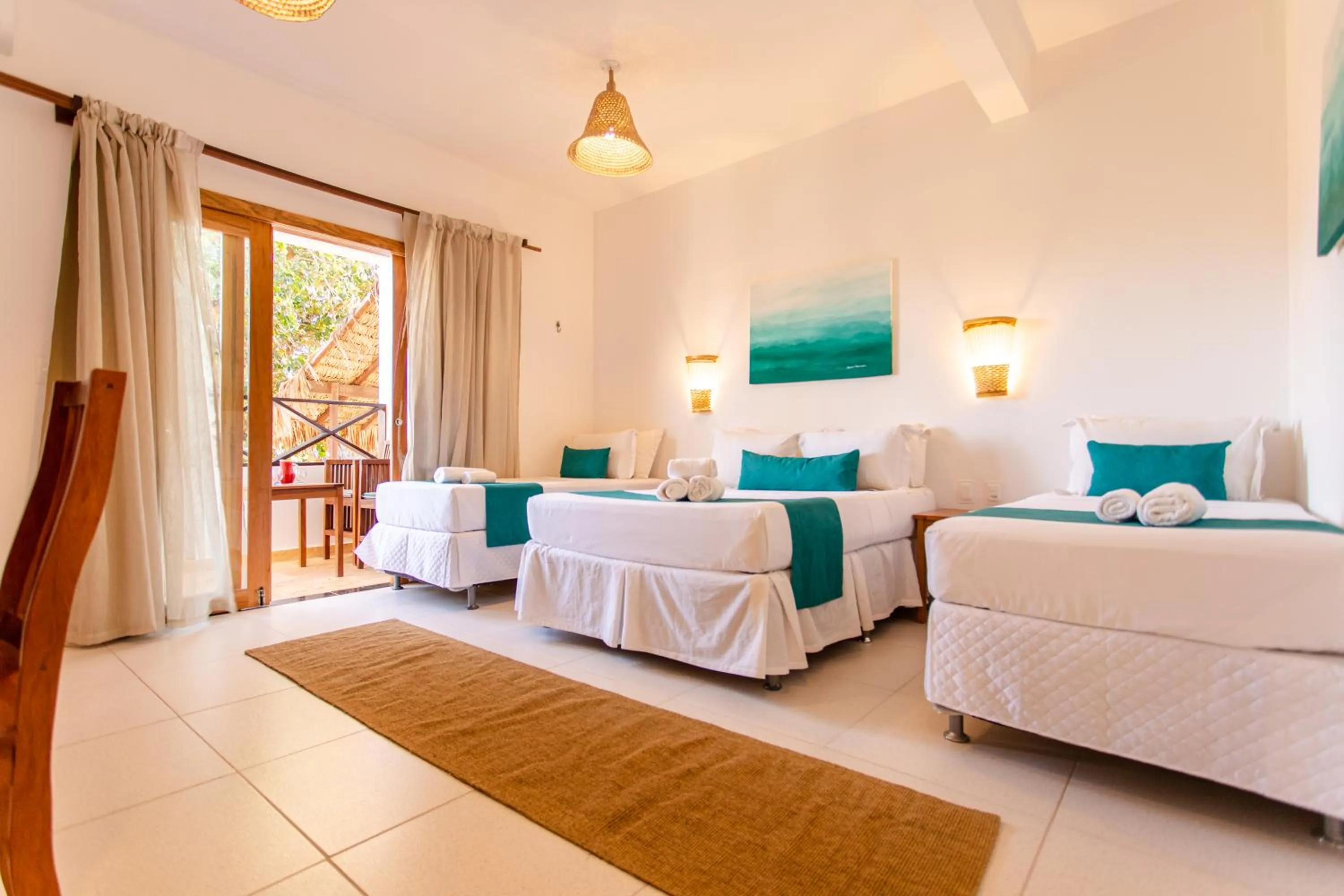 Bed in Pousada Capitão Thomaz