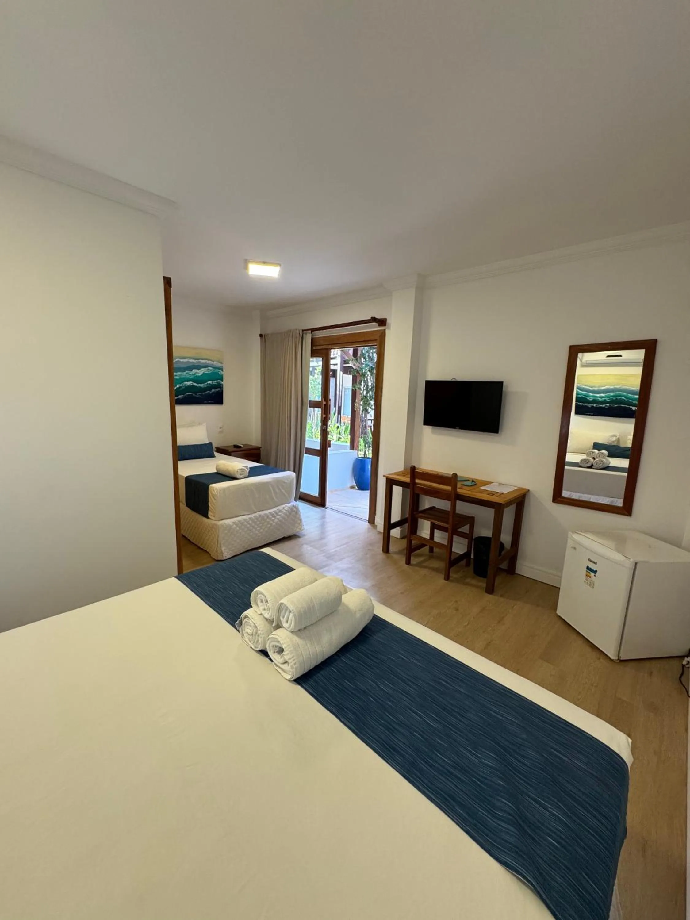 Bed in Pousada Capitão Thomaz