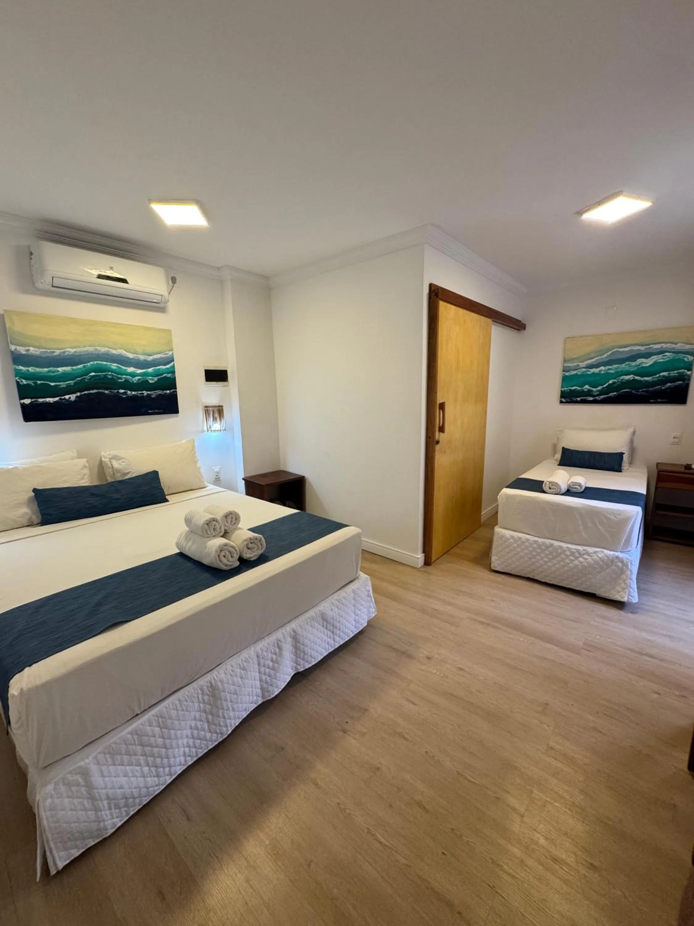 Bed in Pousada Capitão Thomaz