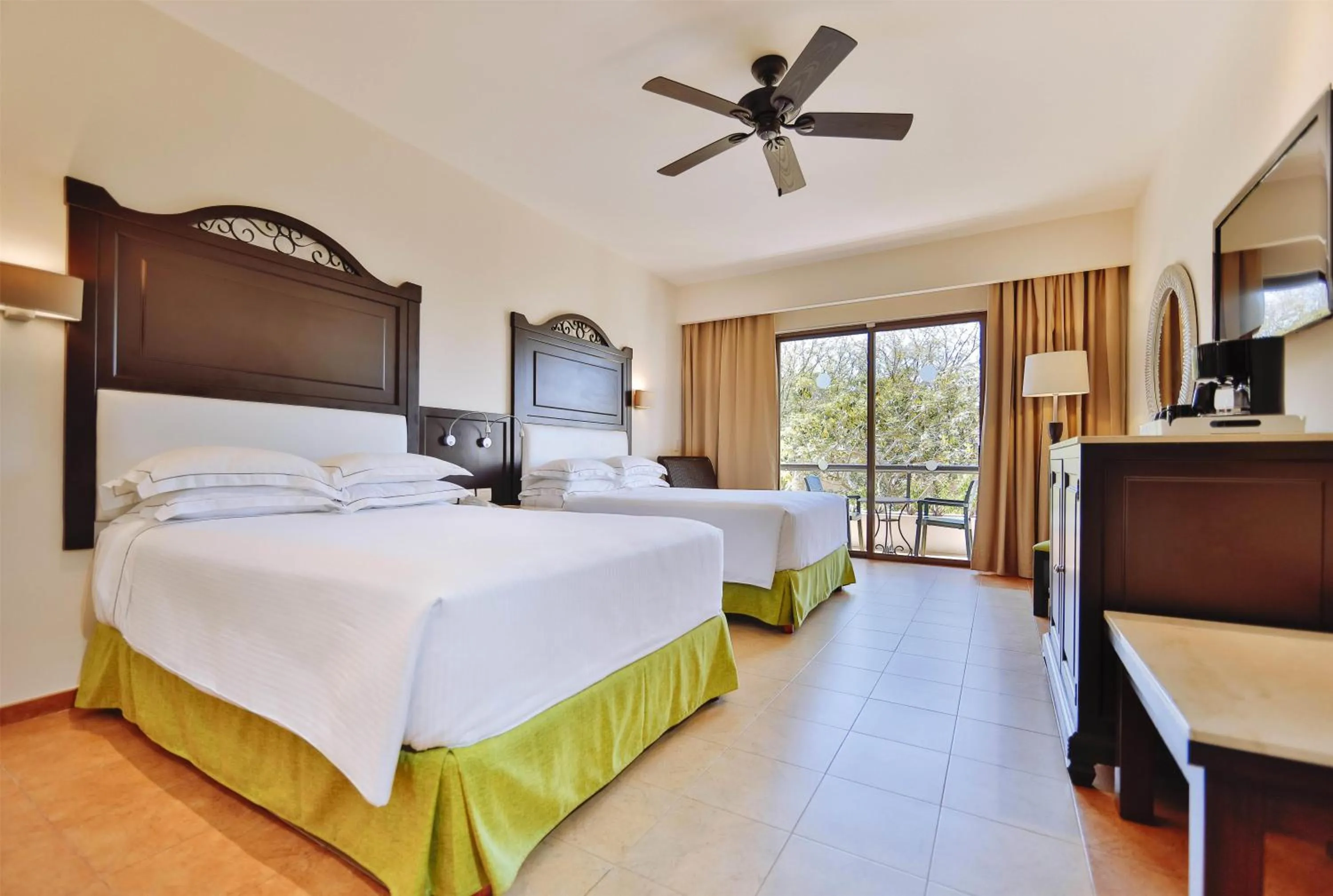 Bedroom, Bed in Occidental at Xcaret Destination - All Inclusive