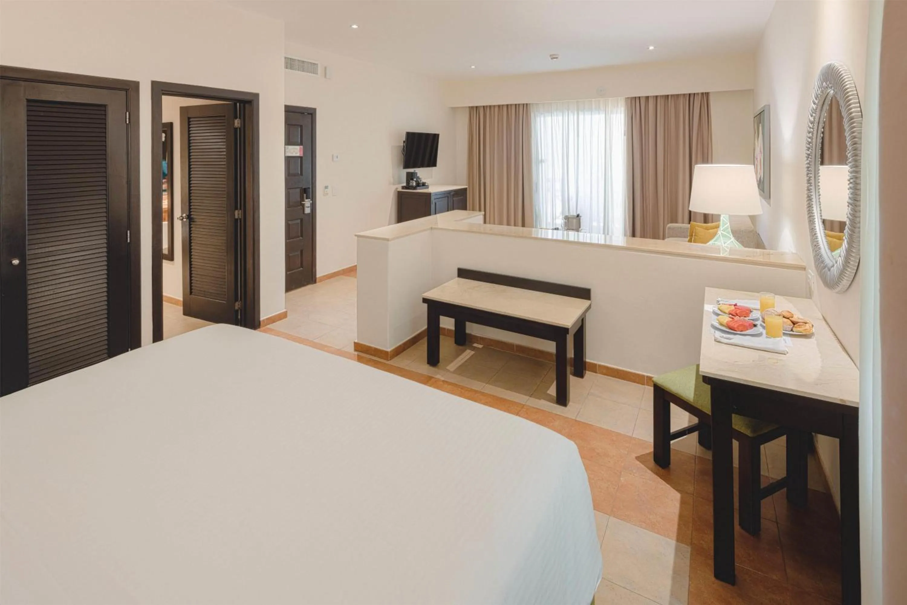 Photo of the whole room, Bed in Occidental at Xcaret Destination - All Inclusive