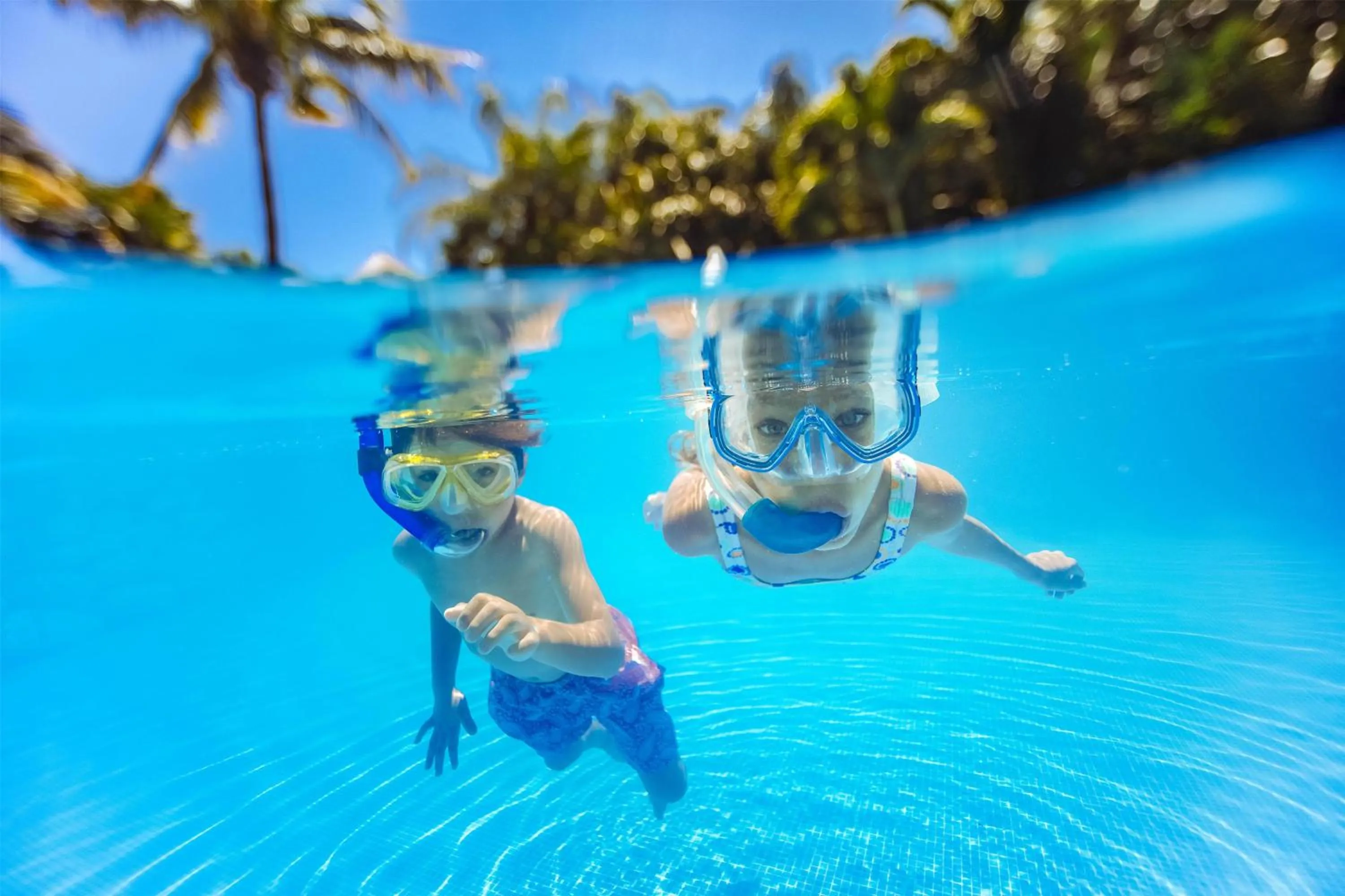 Pool view in Occidental at Xcaret Destination - All Inclusive