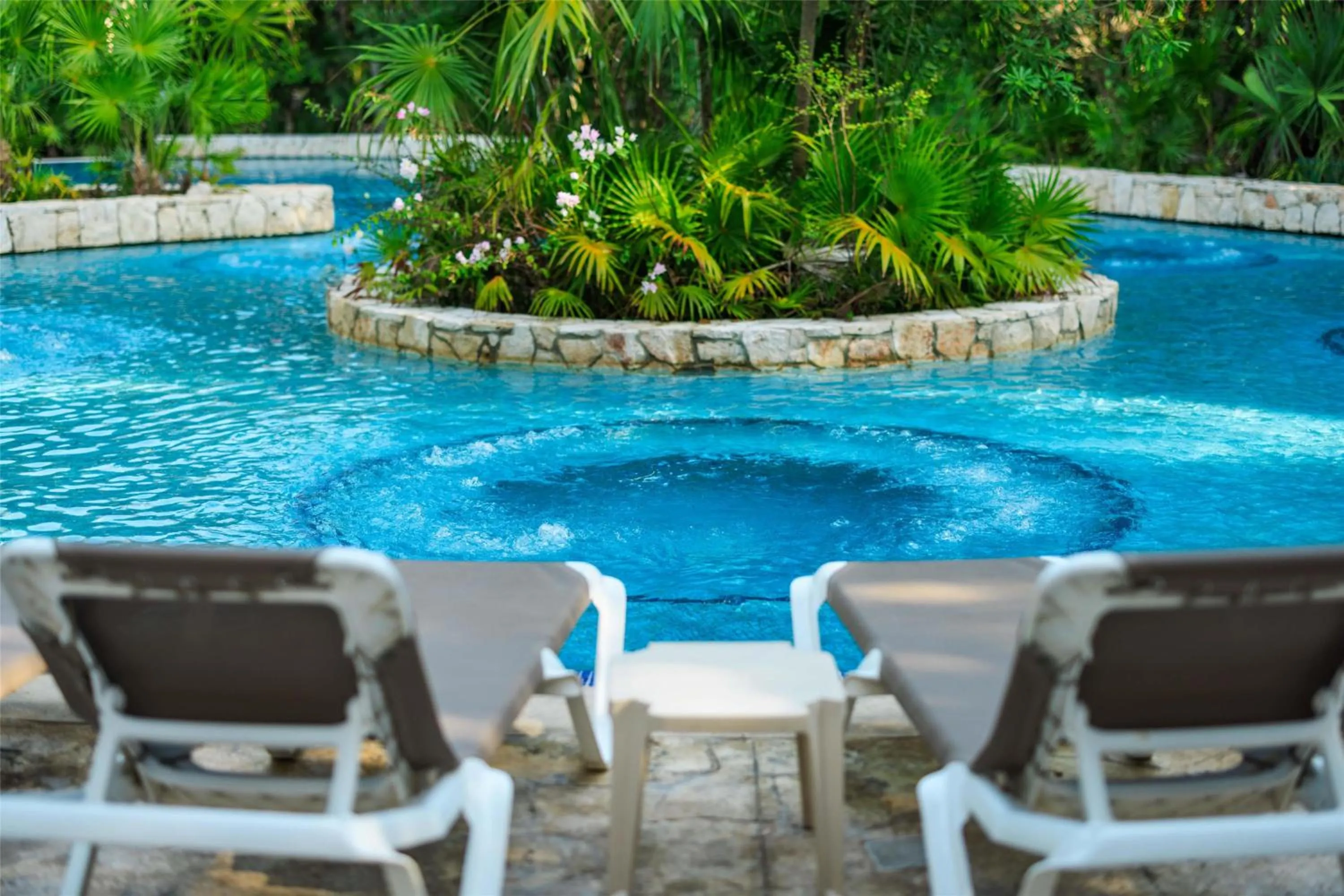 Pool view in Occidental at Xcaret Destination - All Inclusive