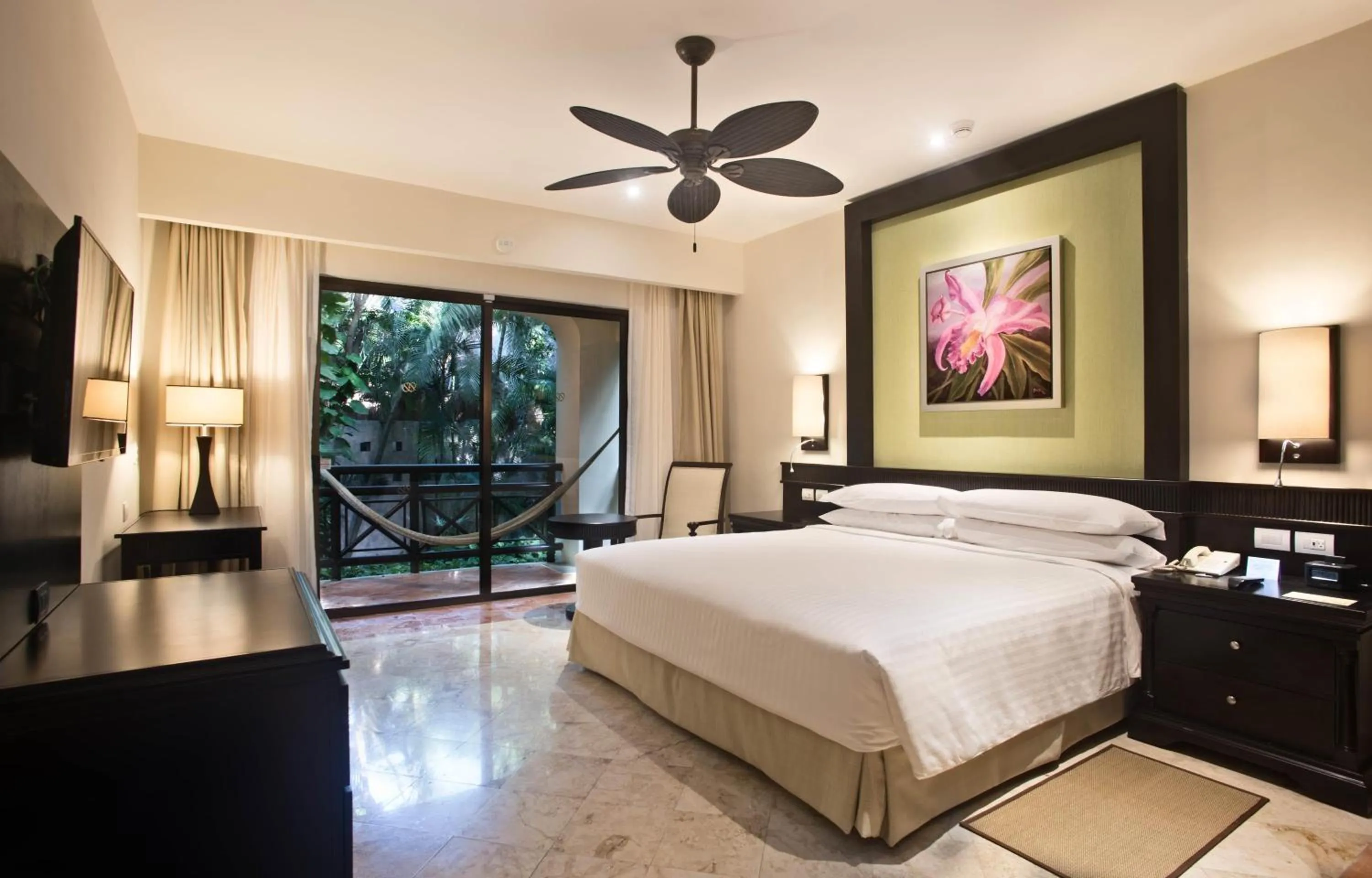 Bedroom, Bed in Occidental at Xcaret Destination - All Inclusive