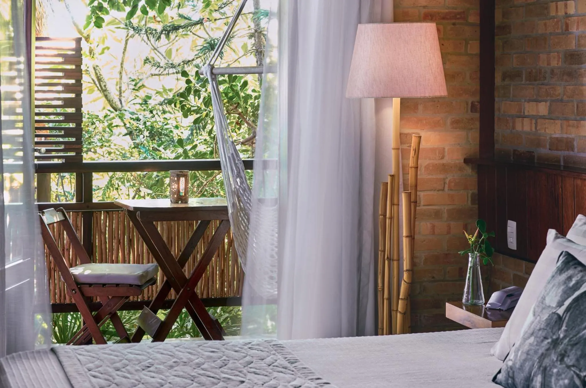 Patio in Pousada Jeribá