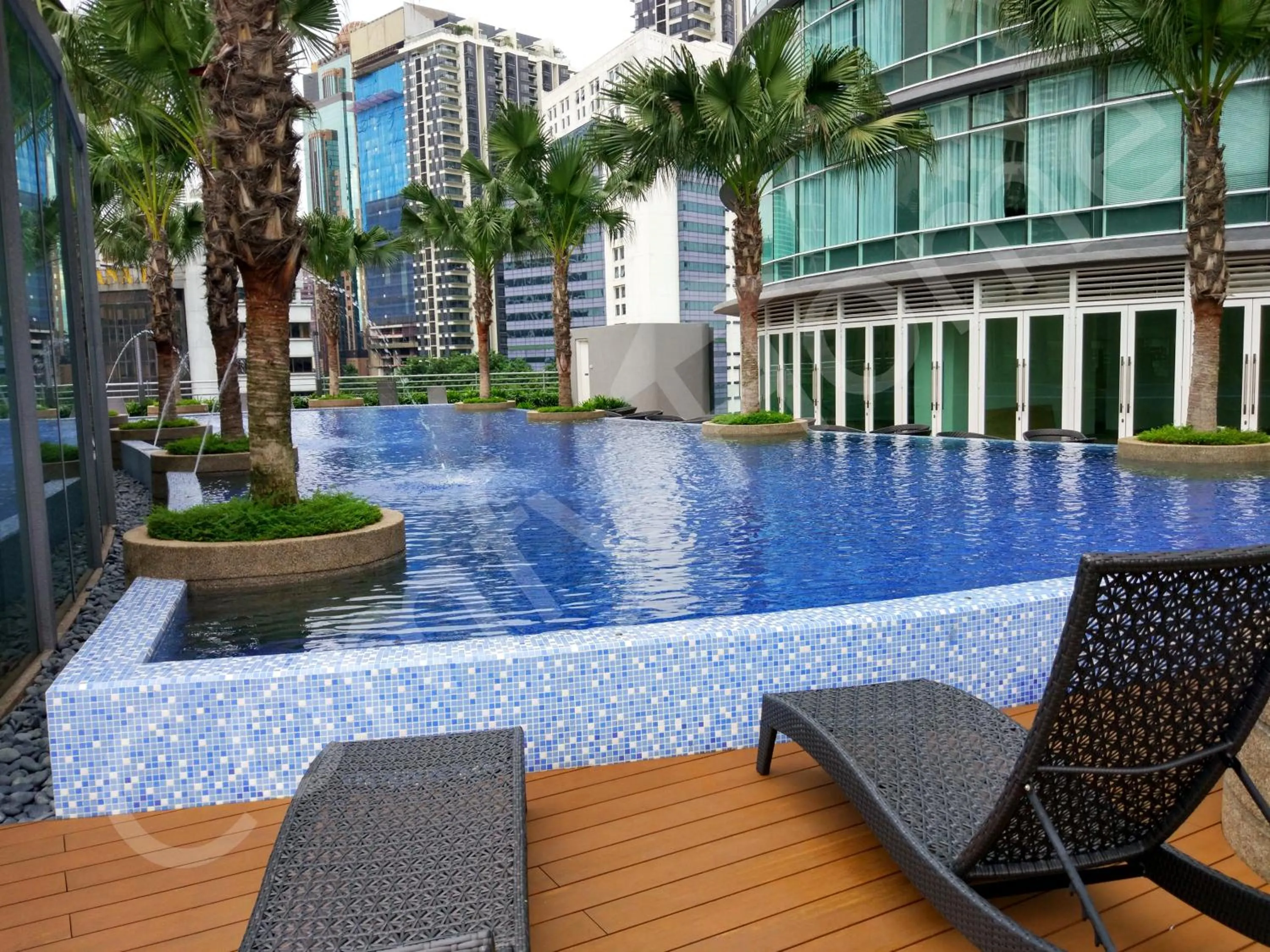 Swimming pool in 5 STAR & LUXURY Apartment near KLCC/ KL City Centre