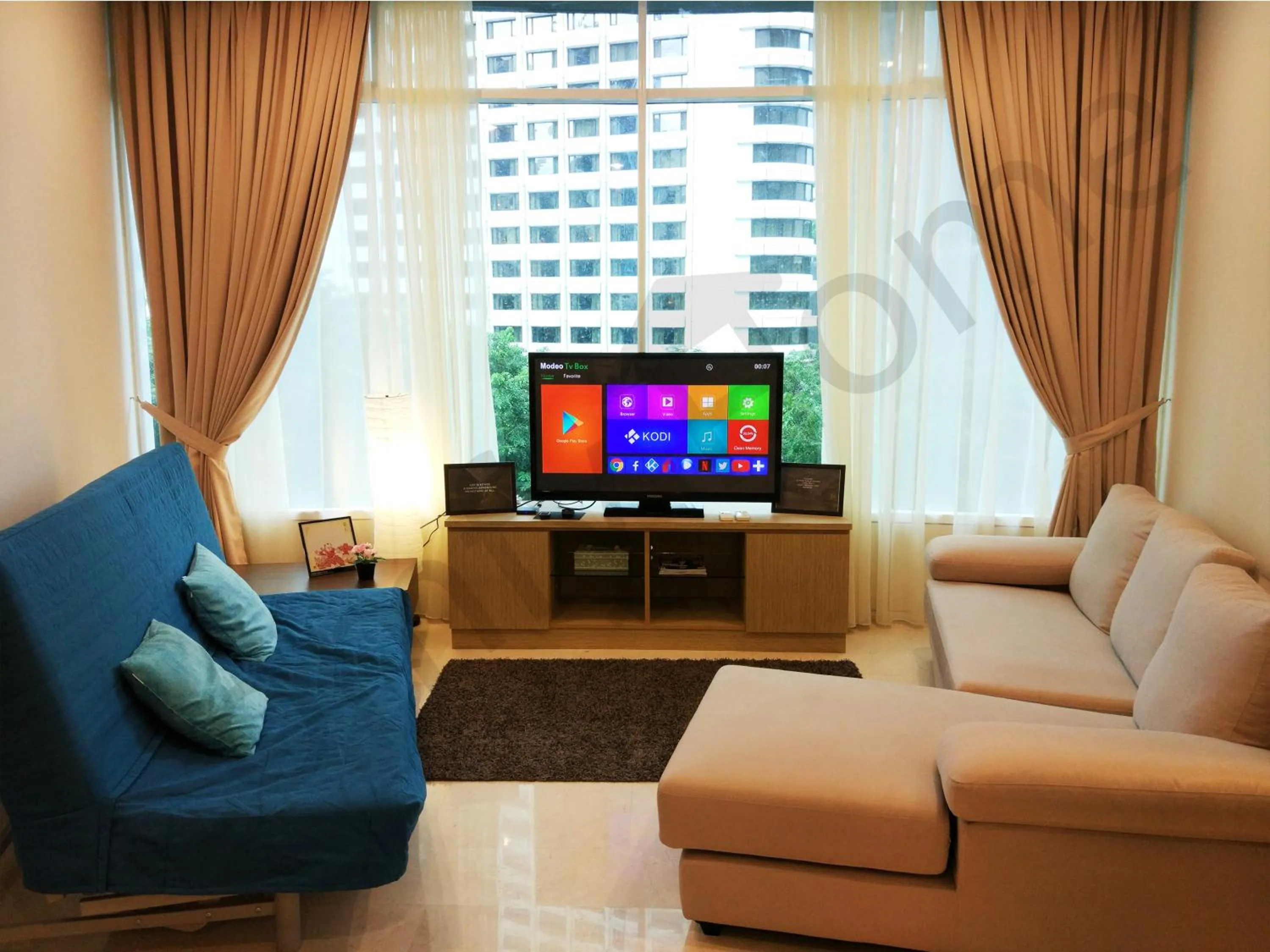Living room in 5 STAR & LUXURY Apartment near KLCC/ KL City Centre