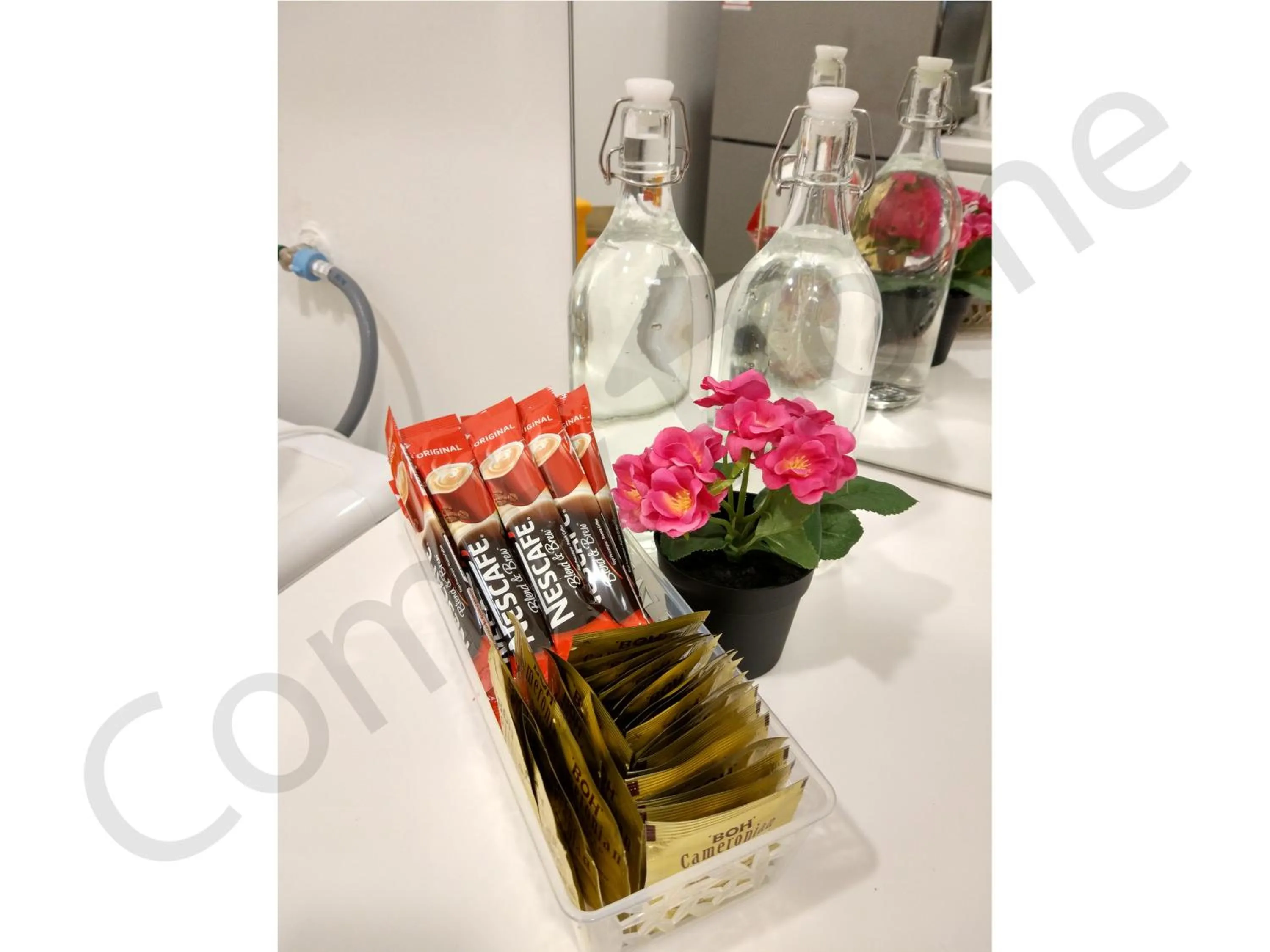 Kitchen or kitchenette in 5 STAR & LUXURY Apartment near KLCC/ KL City Centre