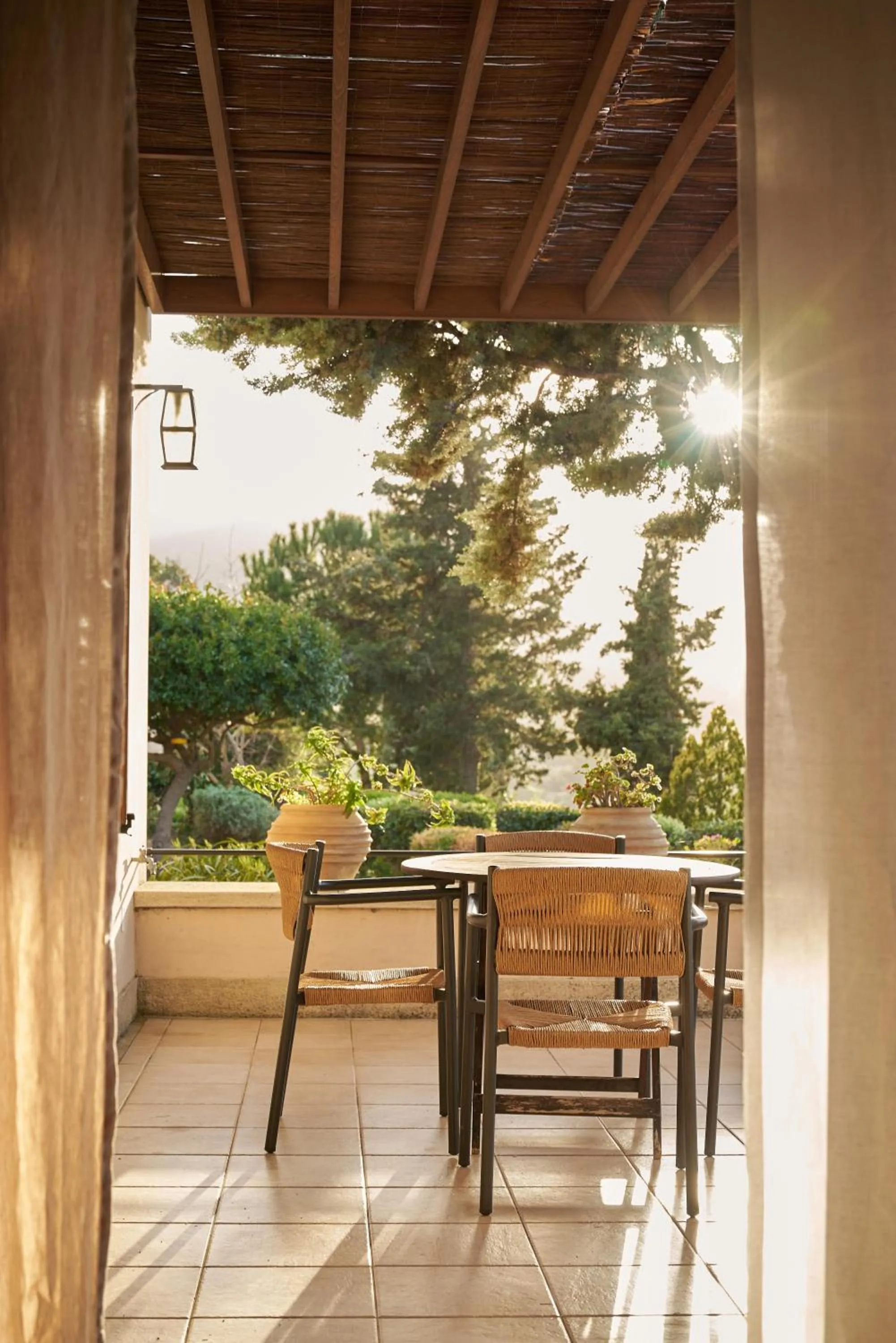 Balcony/Terrace in Eliathos Hillside Retreat