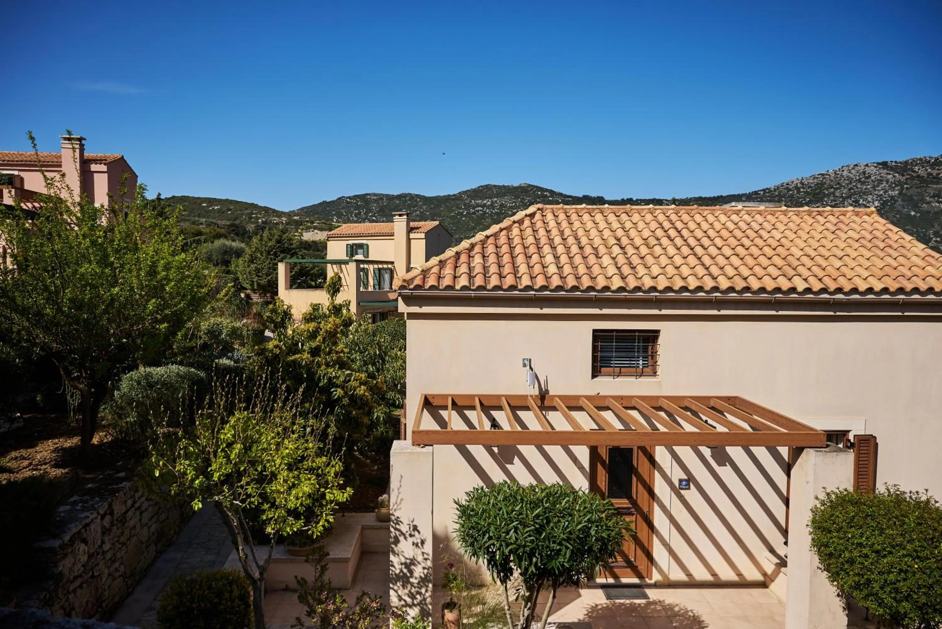 Balcony/Terrace in Eliathos Hillside Retreat