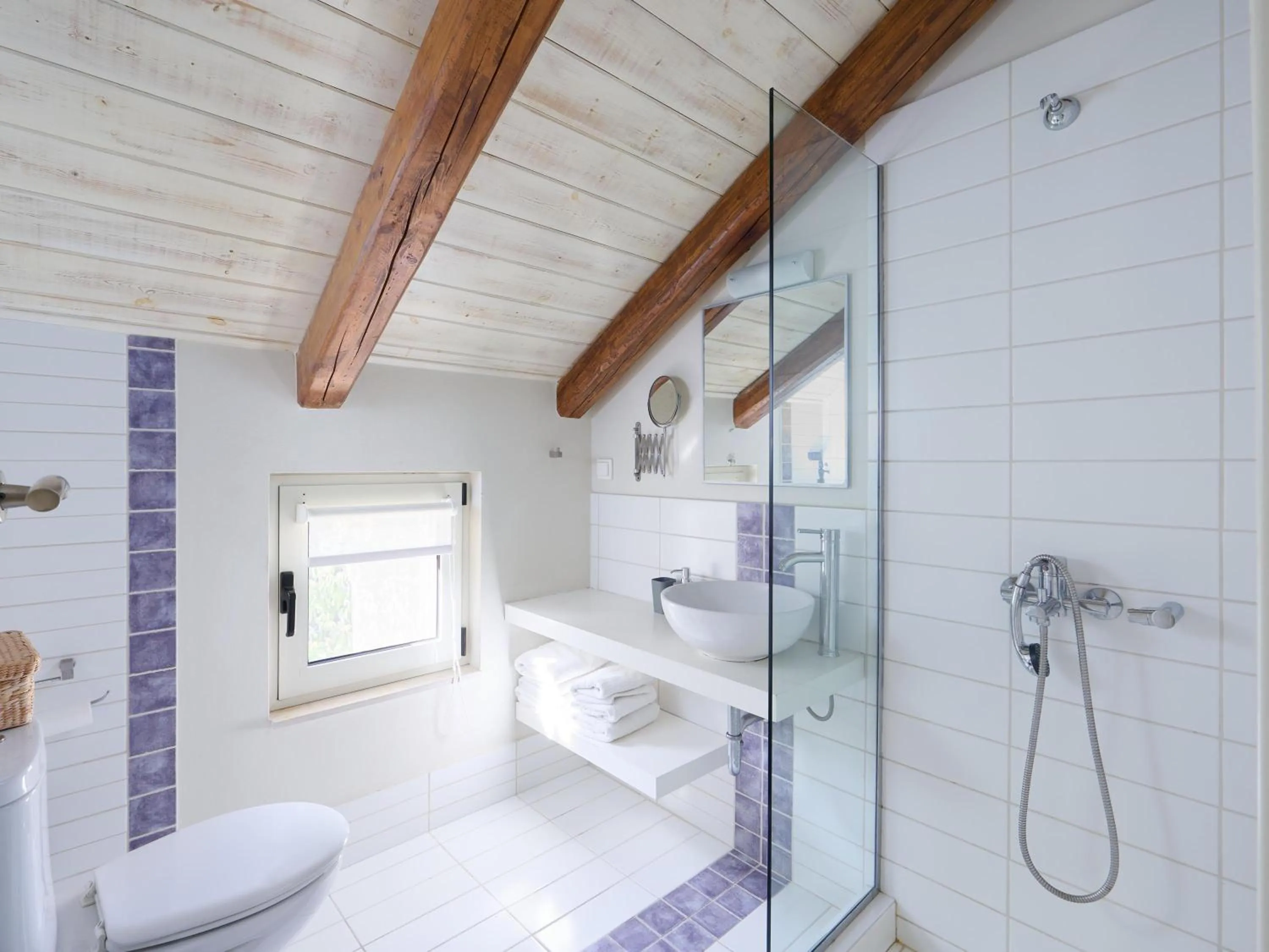 Bathroom in Eliathos Hillside Retreat