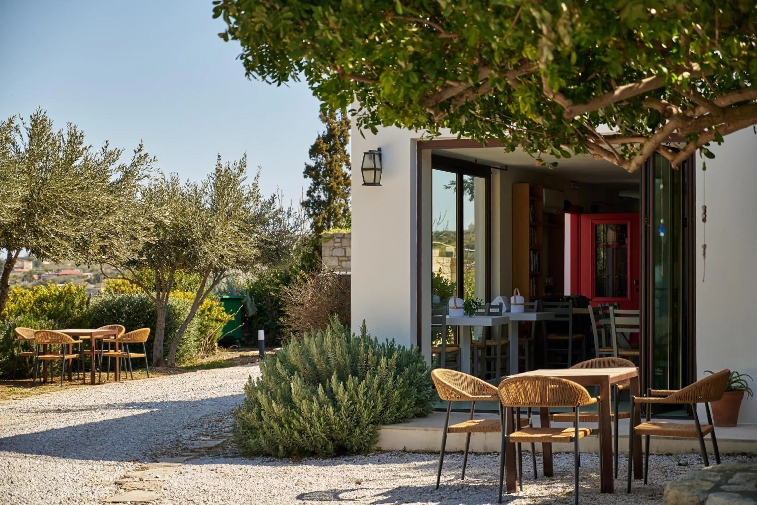 Balcony/Terrace in Eliathos Hillside Retreat
