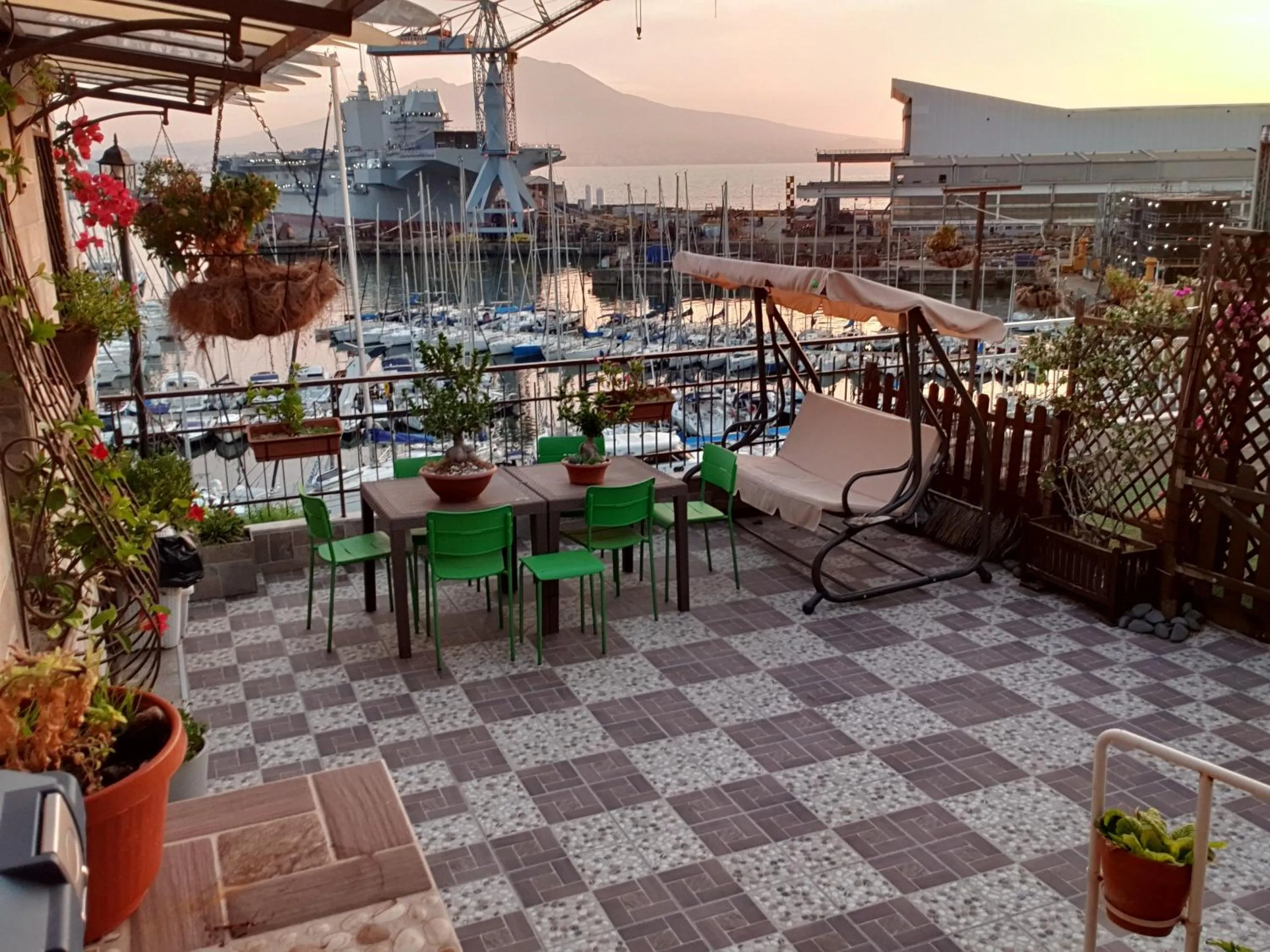 Patio in Siriana open space
