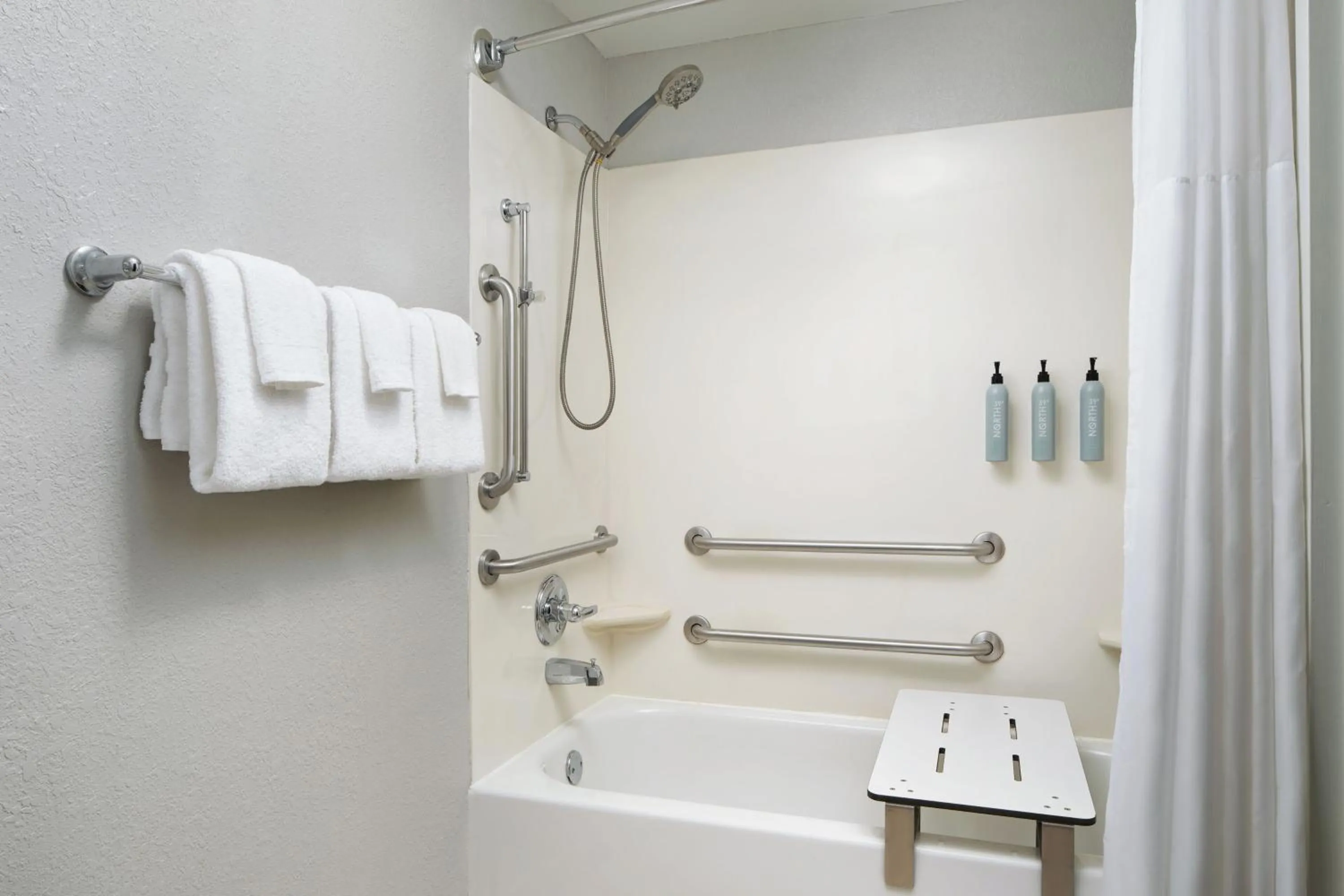 Bathroom in Courtyard by Marriott Scranton Montage Mountain