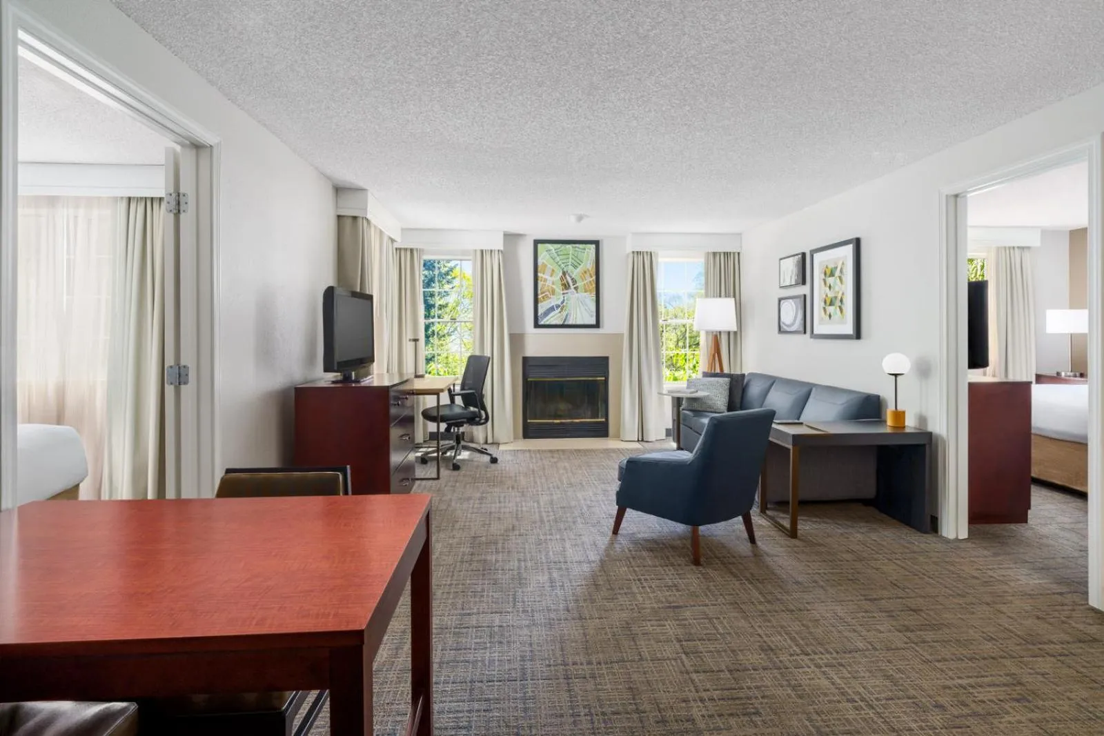 Living room in Residence Inn Seattle Northeast/Bothell