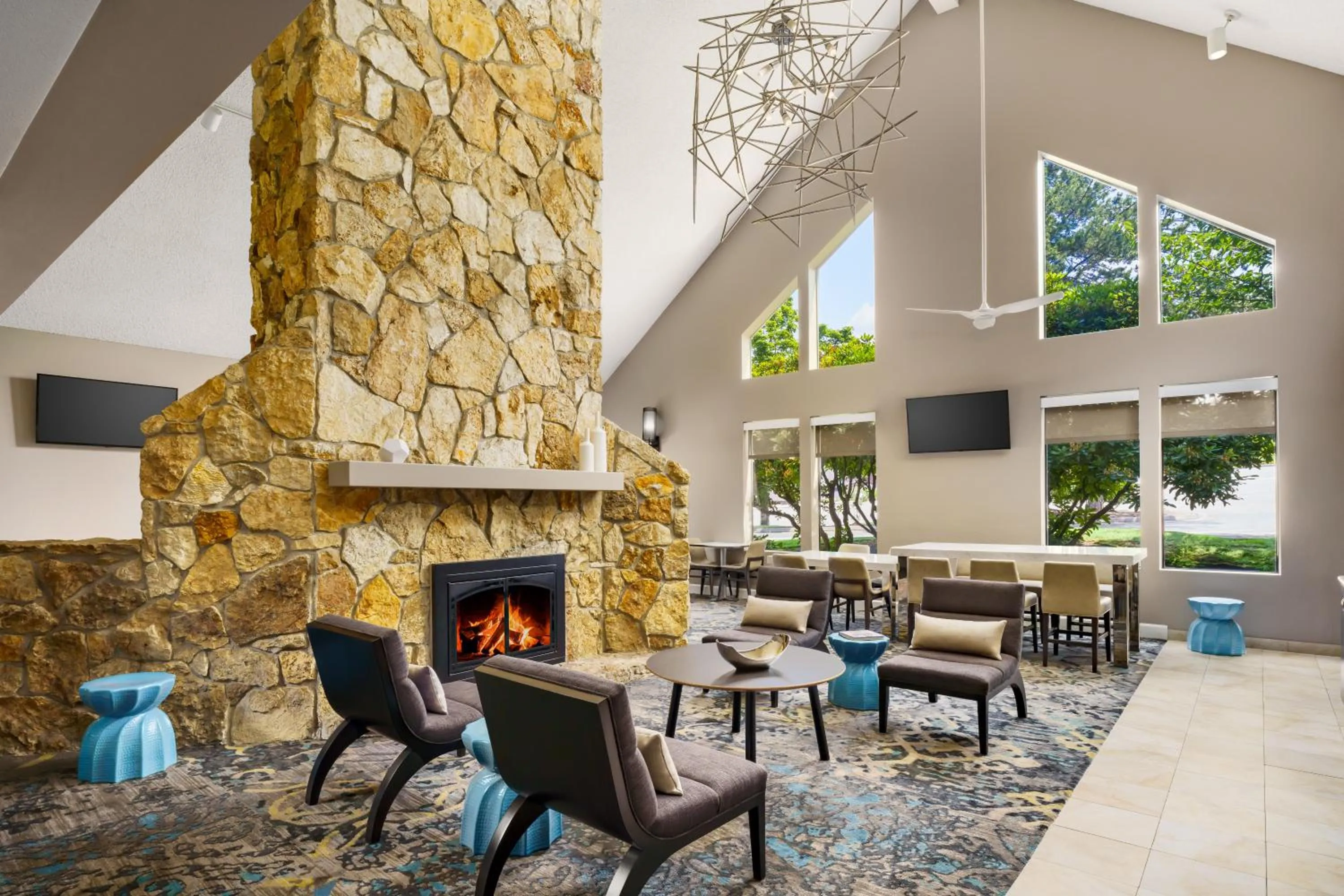 Lobby or reception in Residence Inn Seattle North/Lynnwood Everett