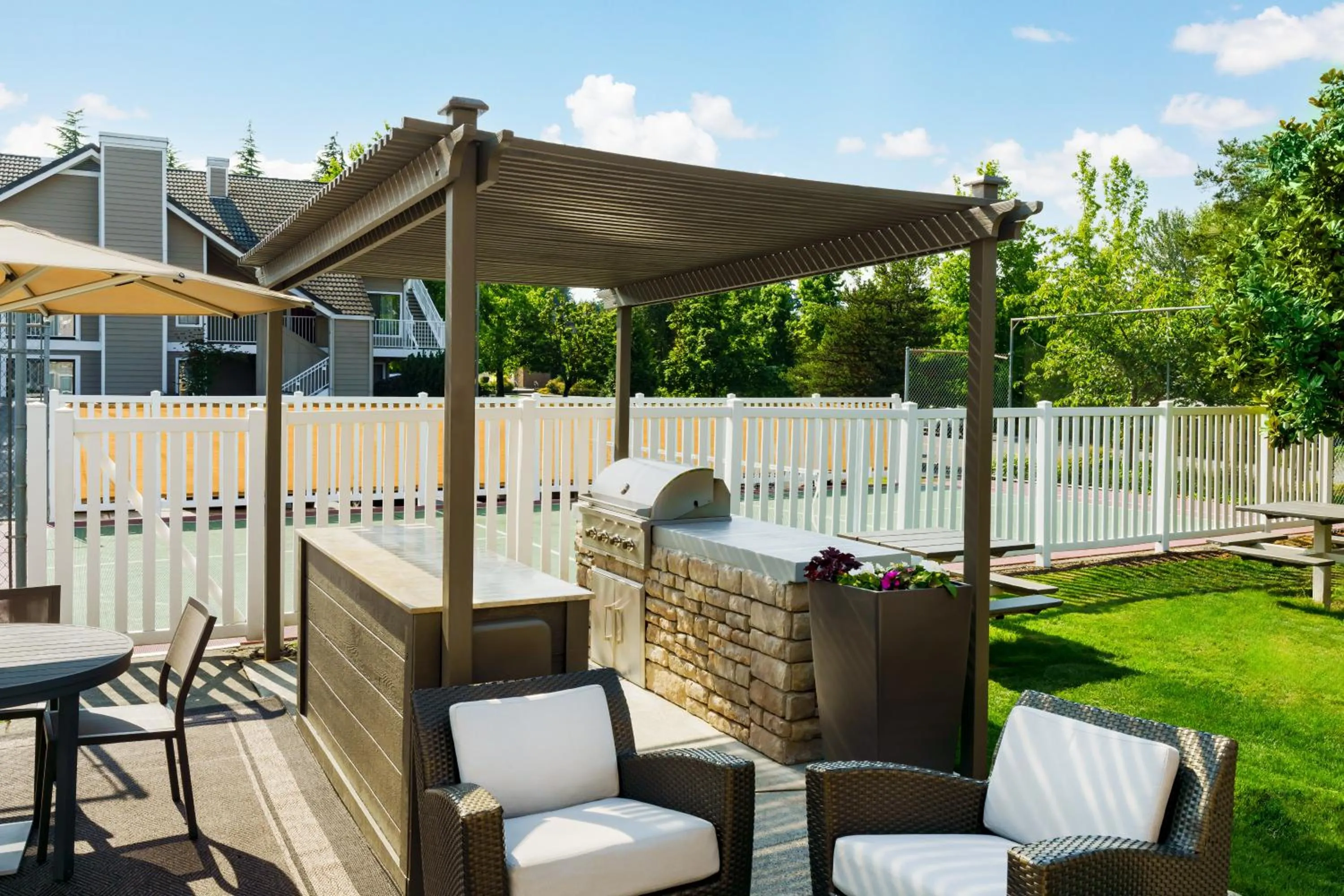 BBQ facilities in Residence Inn Seattle North/Lynnwood Everett