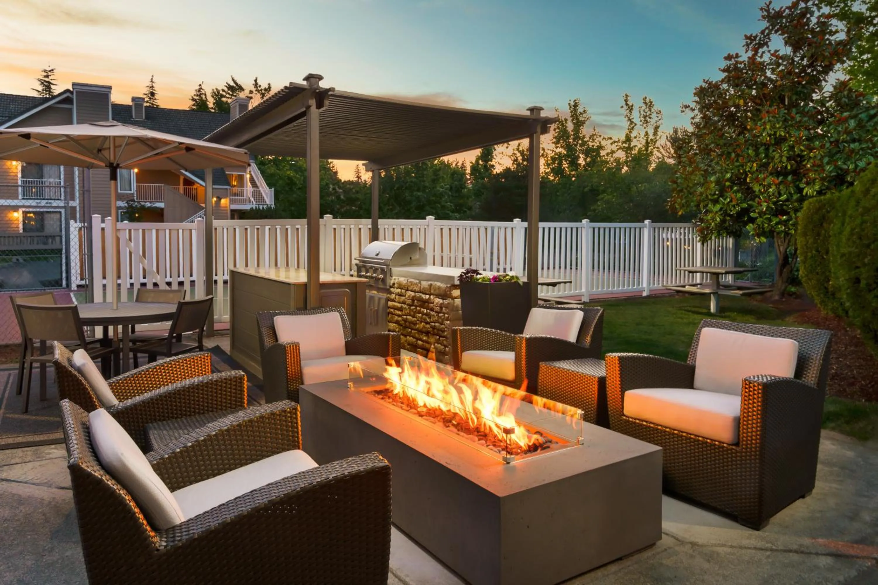 BBQ facilities in Residence Inn Seattle North/Lynnwood Everett
