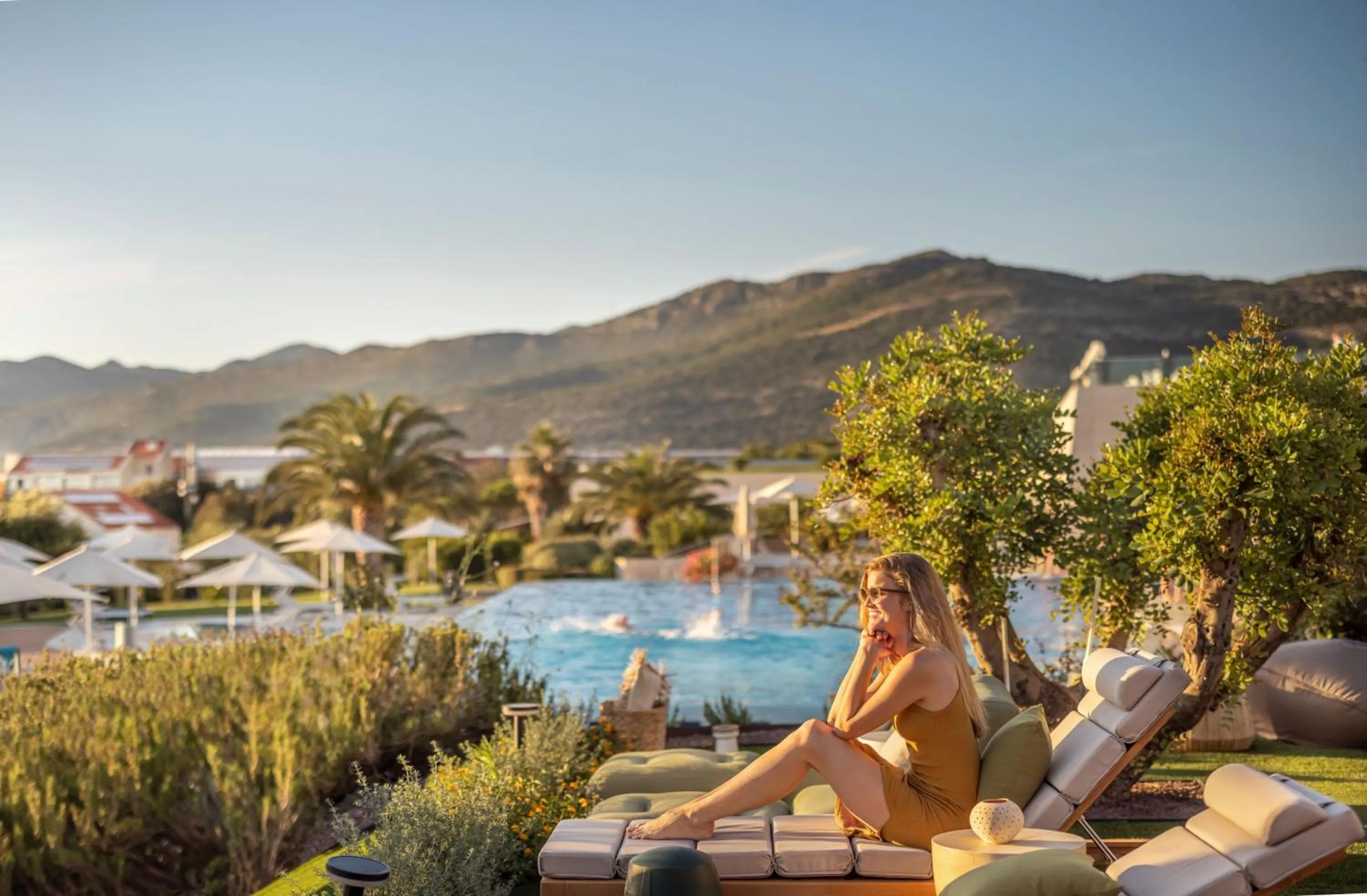 sunbed in Valamar Lacroma Hotel