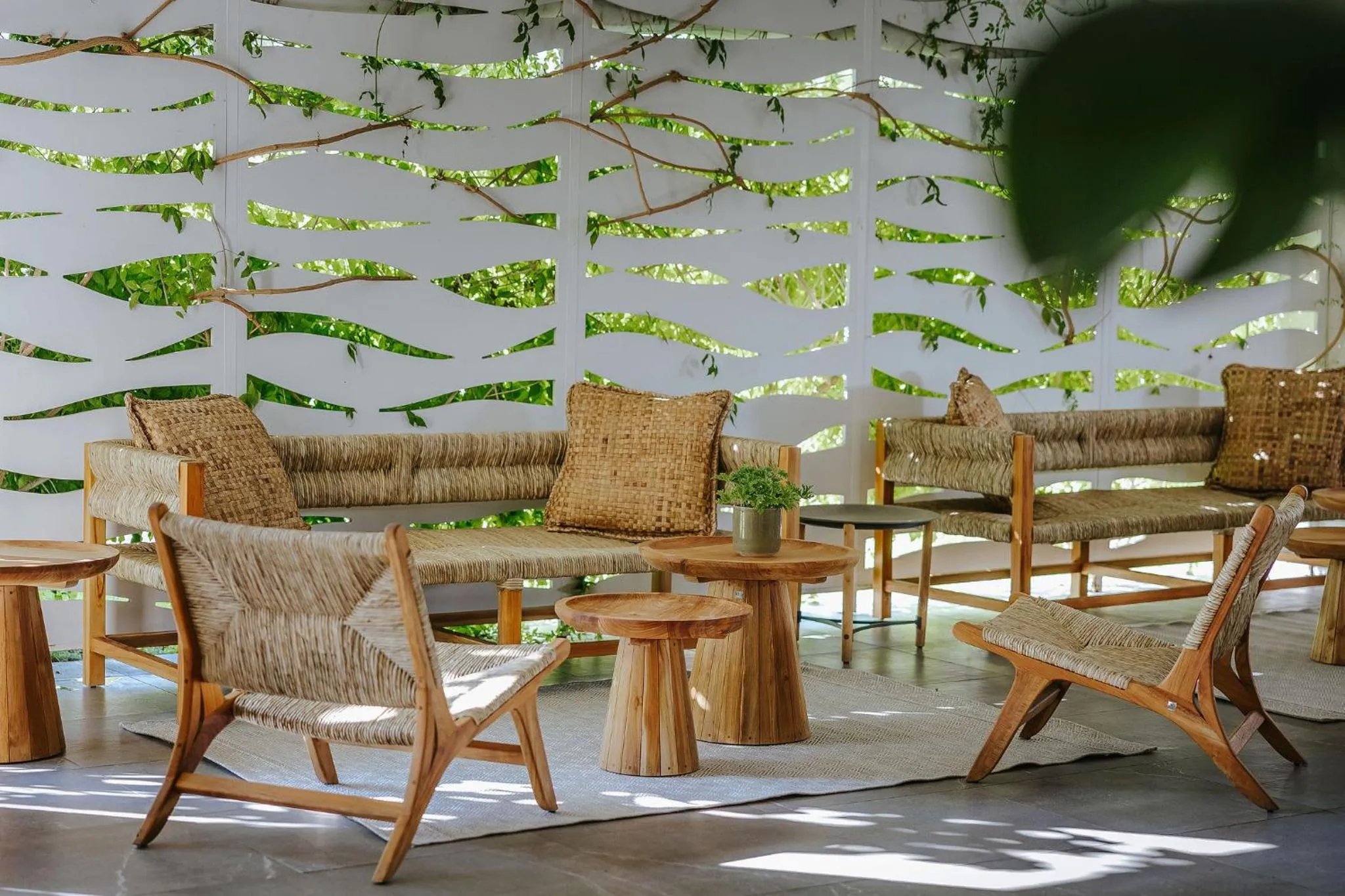 Seating area in Nissi Park Hotel