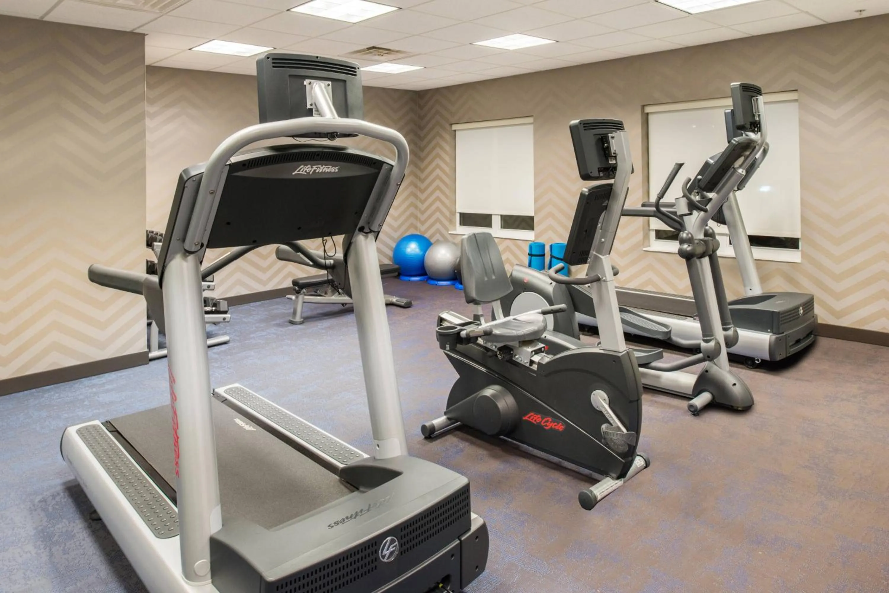 Fitness centre/facilities in Residence Inn by Marriott Harrisonburg