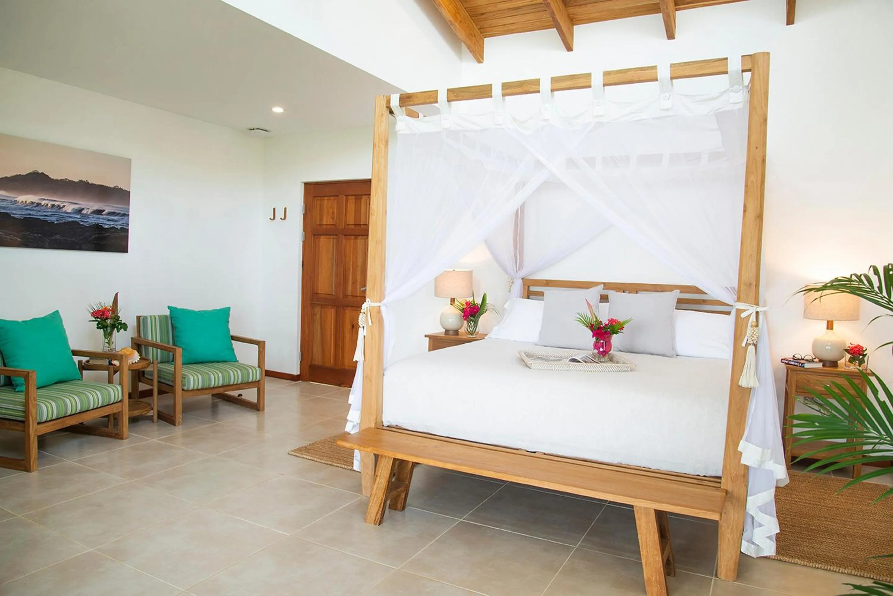 Bed in Tierra Magnifica Boutique Hotel
