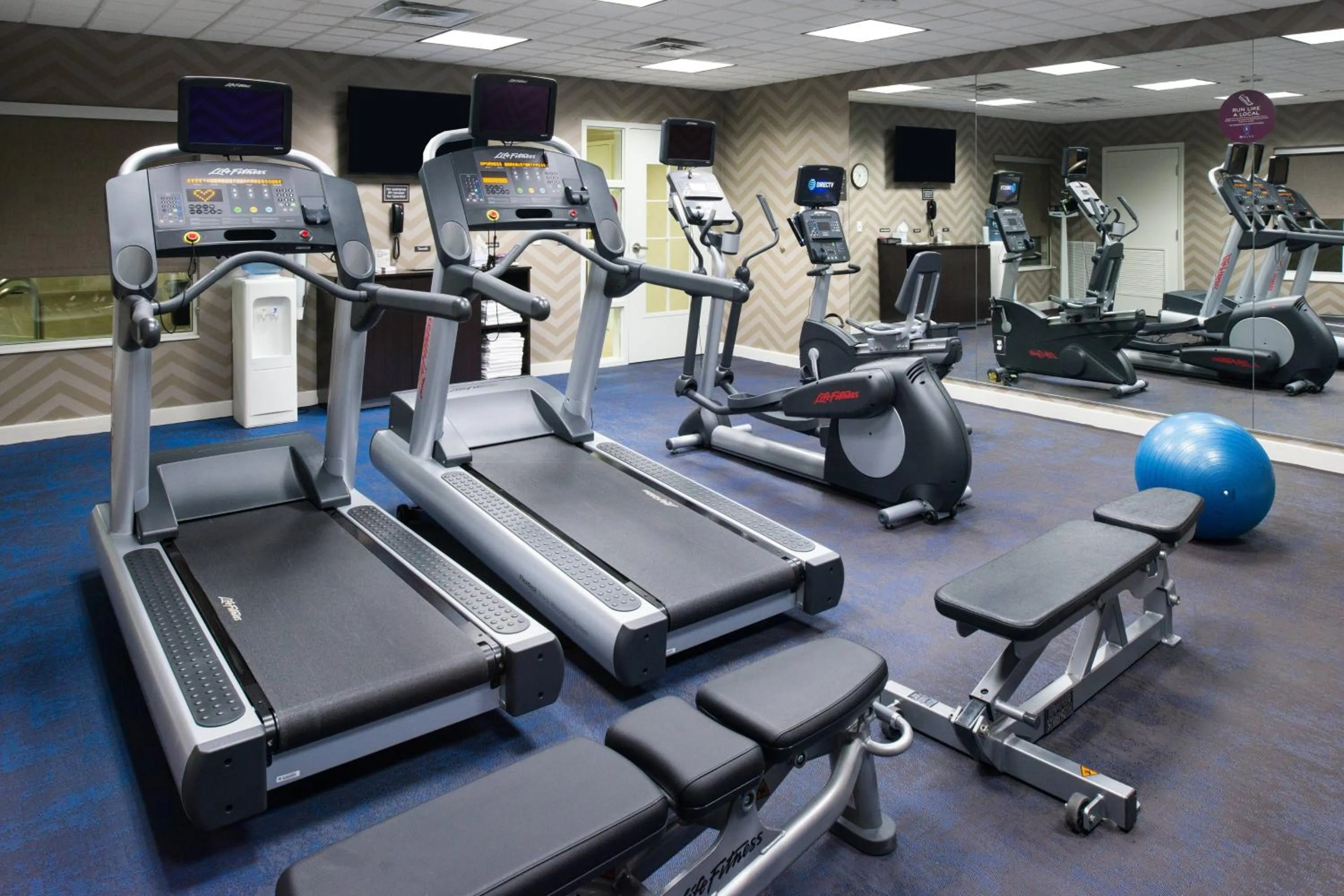Fitness centre/facilities in Residence Inn Waynesboro