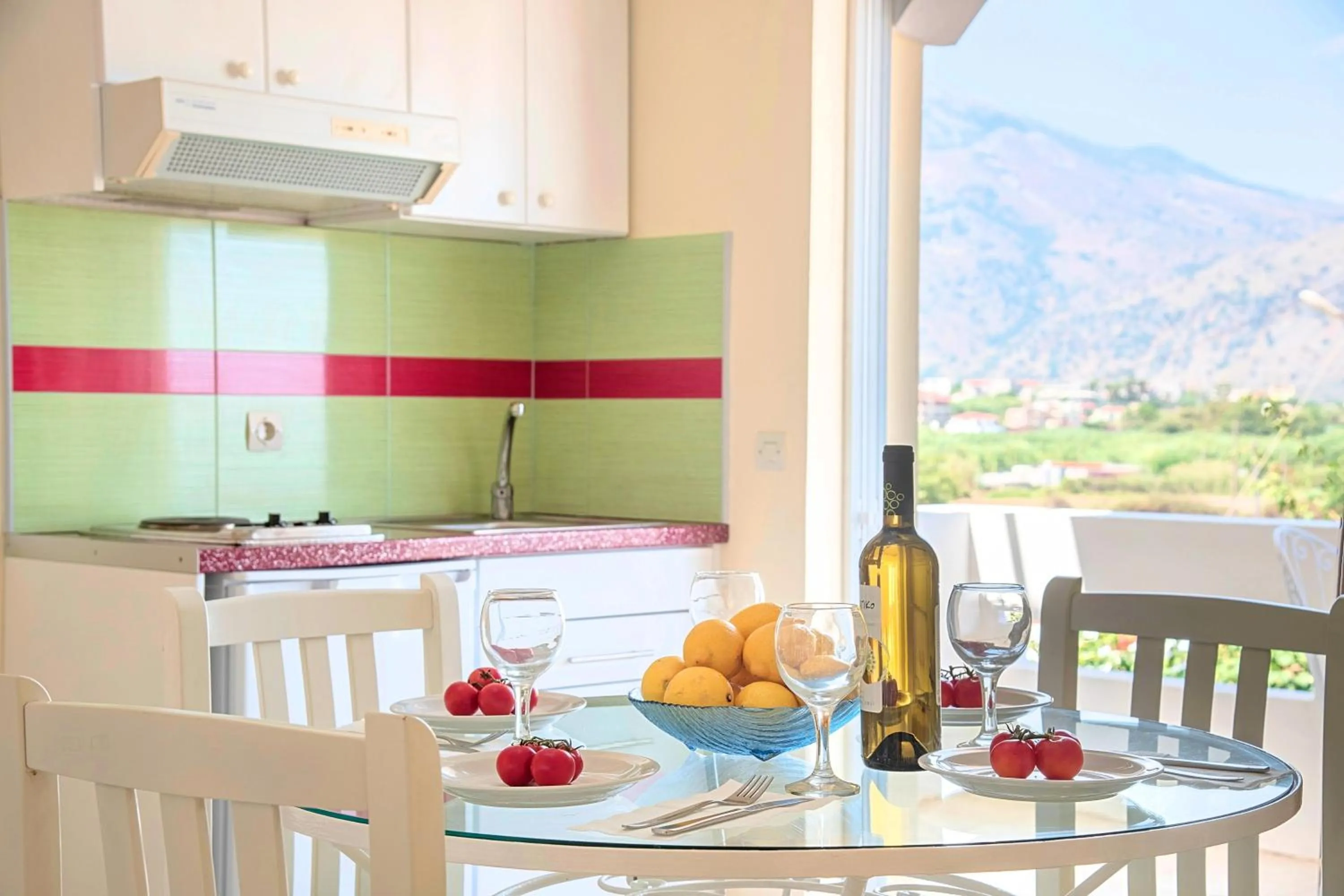 Dining area in Palladion Hotel