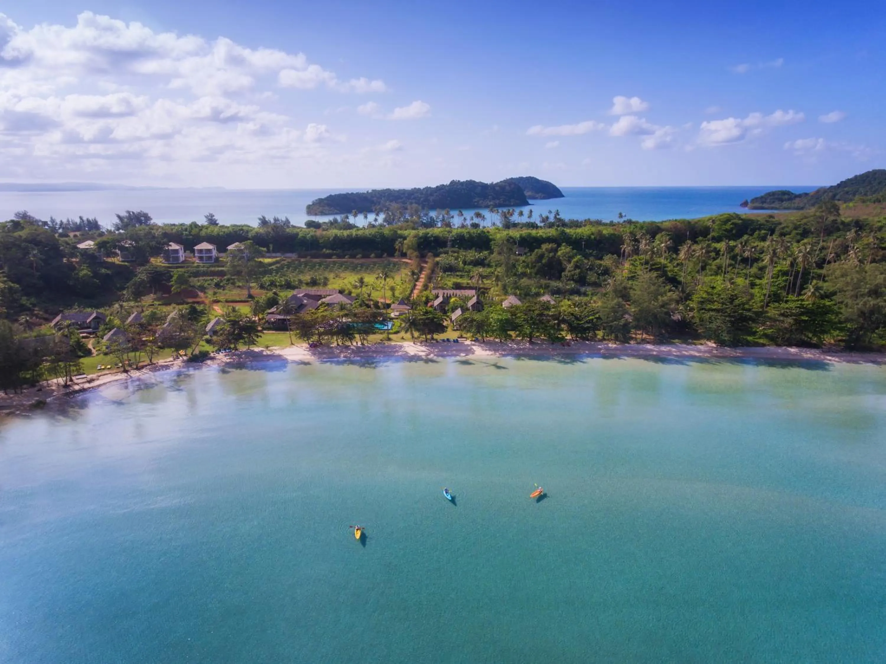 Bird's eye view in Mira Montra Resort Koh Mak