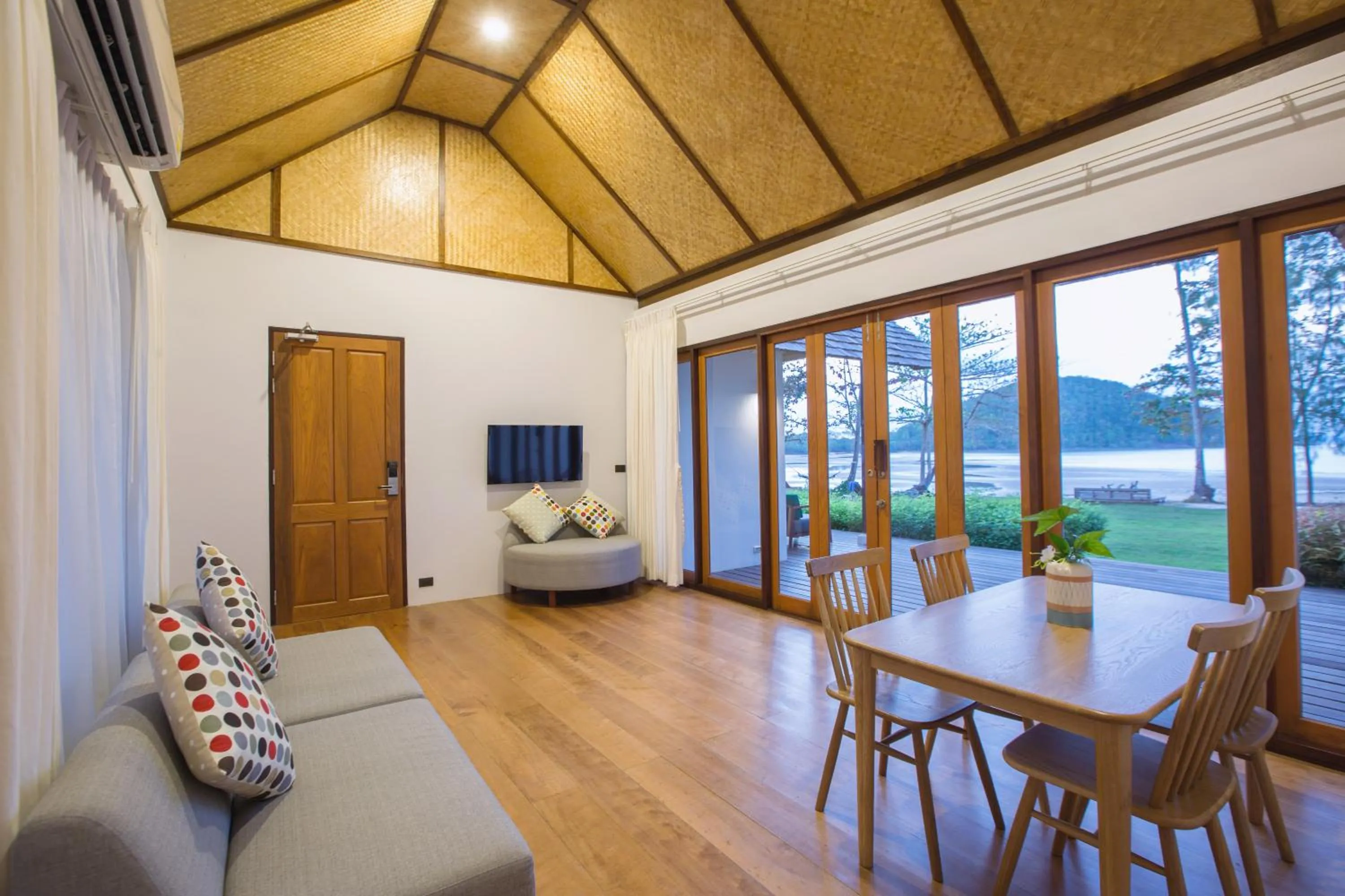 Seating area in Mira Montra Resort Koh Mak