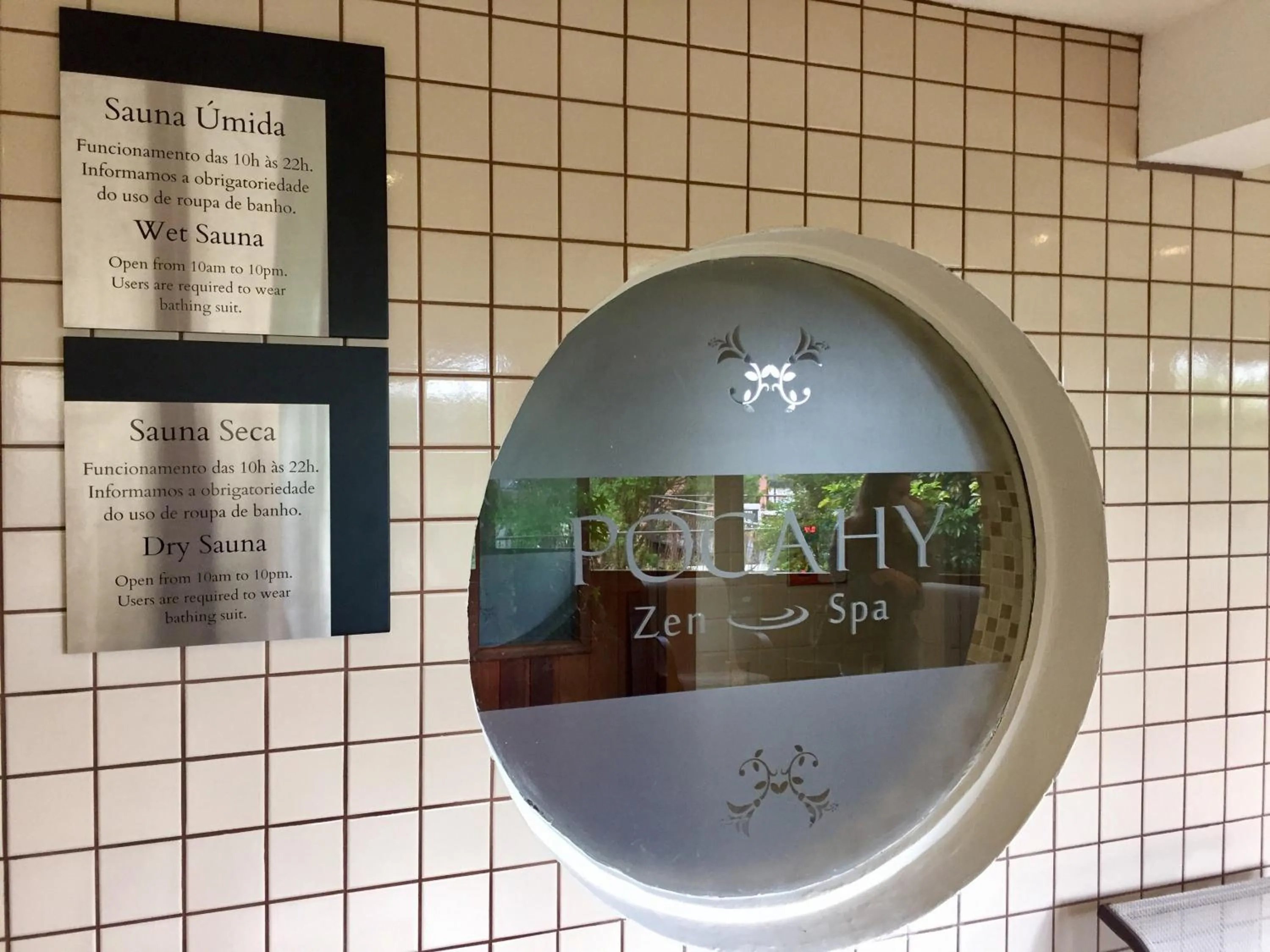 Sauna in Flat Wish Serrano Hotel