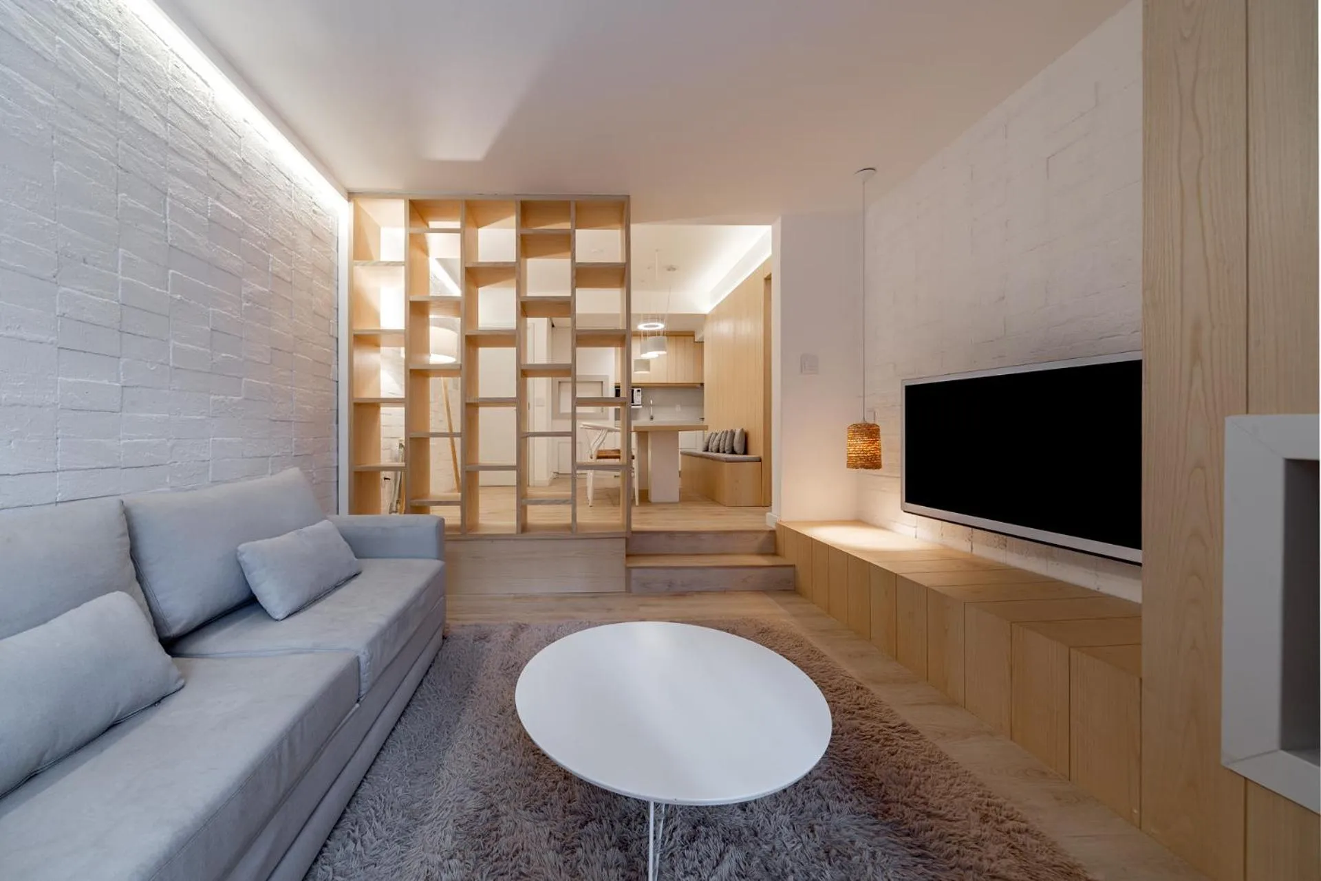 Communal lounge/ TV room in Flat Wish Serrano Hotel