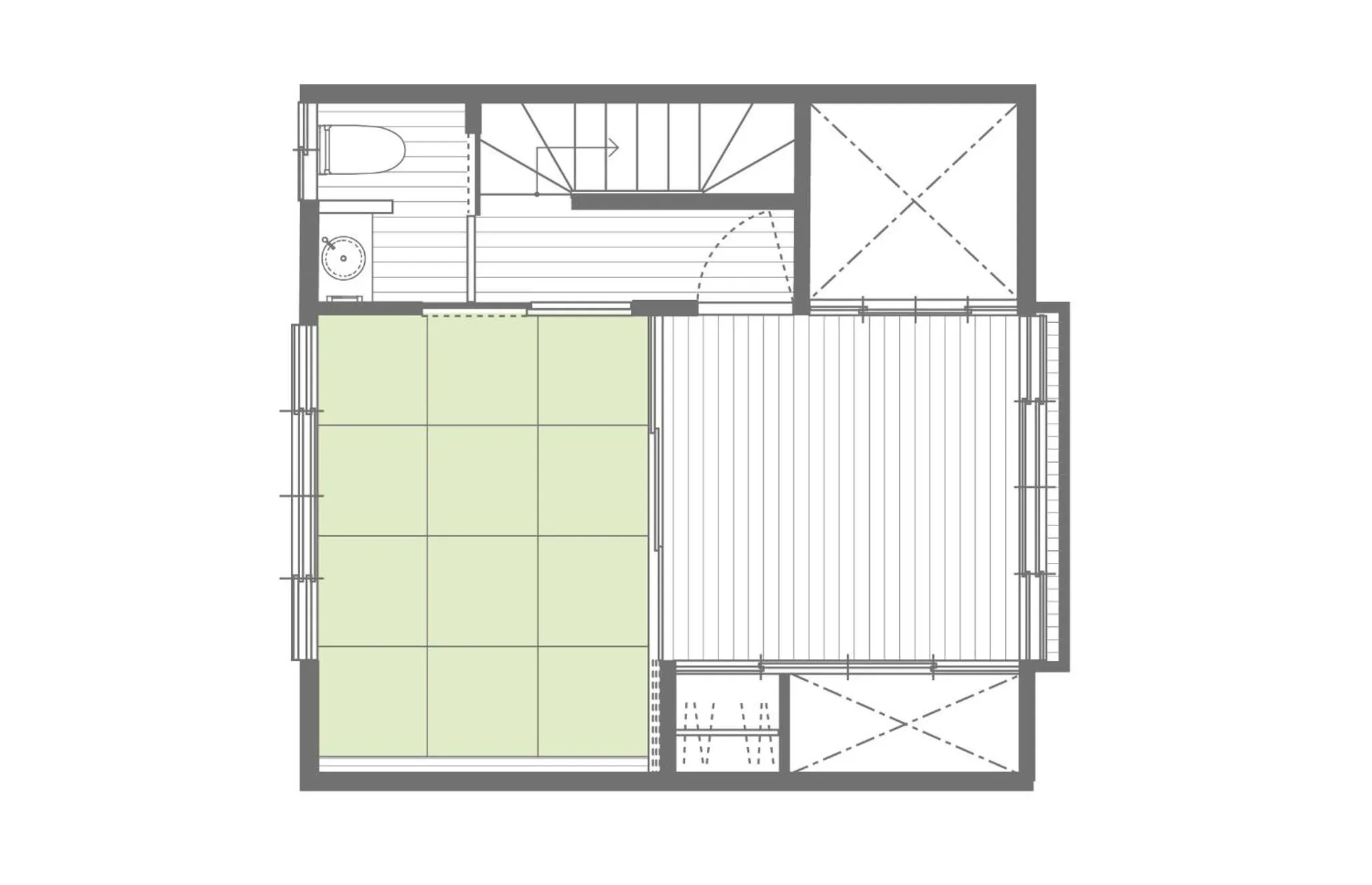 Floor plan in Reikaku Yasaka