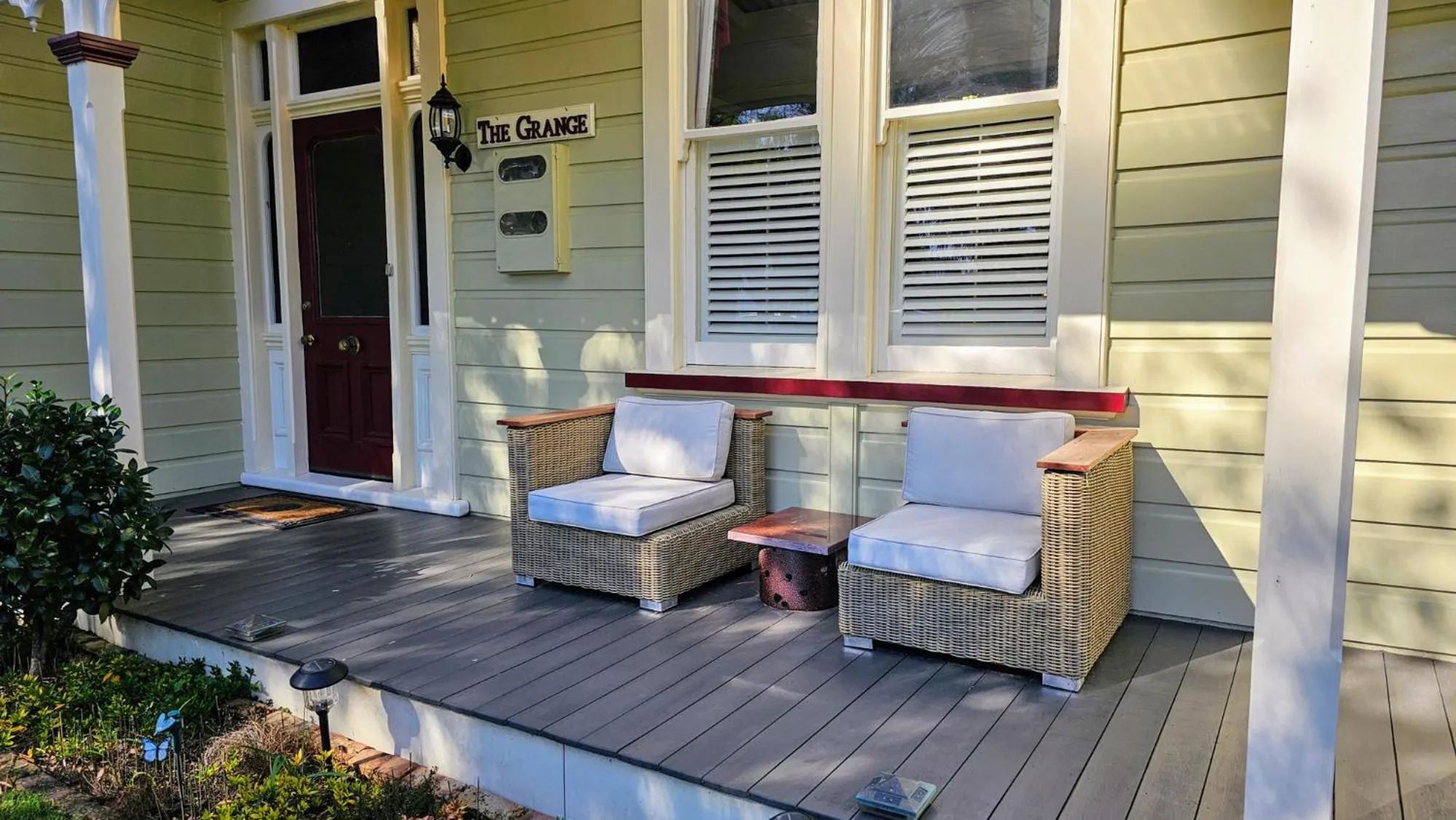 Seating area in The Grange