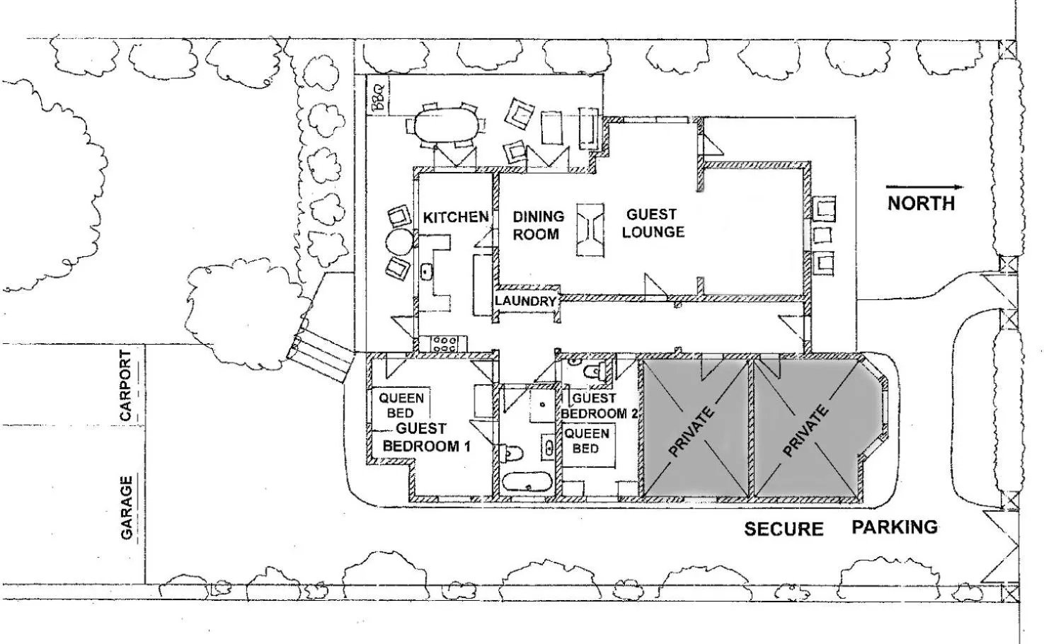 Floor plan in The Grange