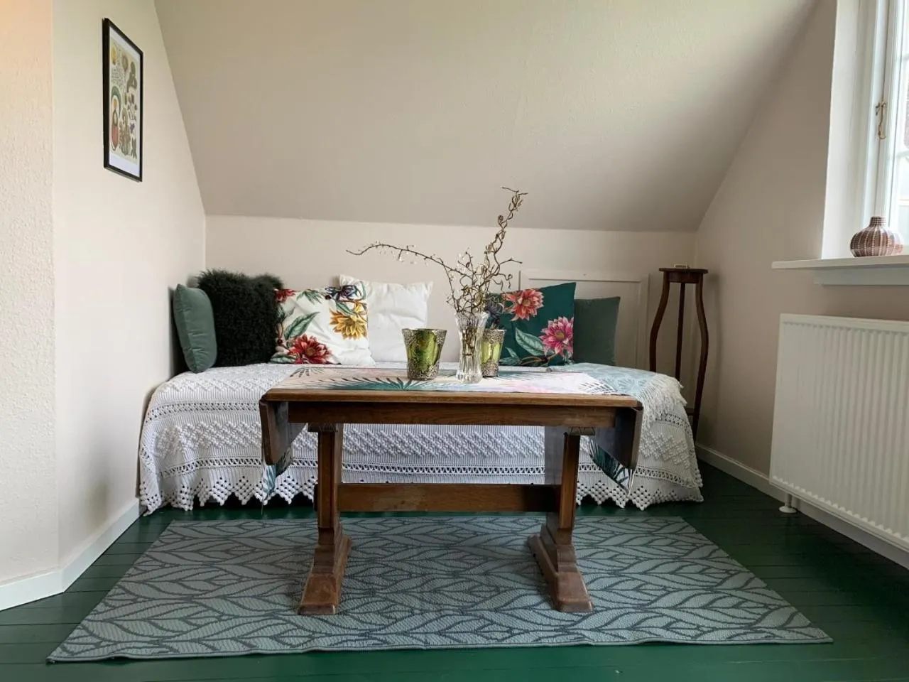 Living room in Hørhaven B&B