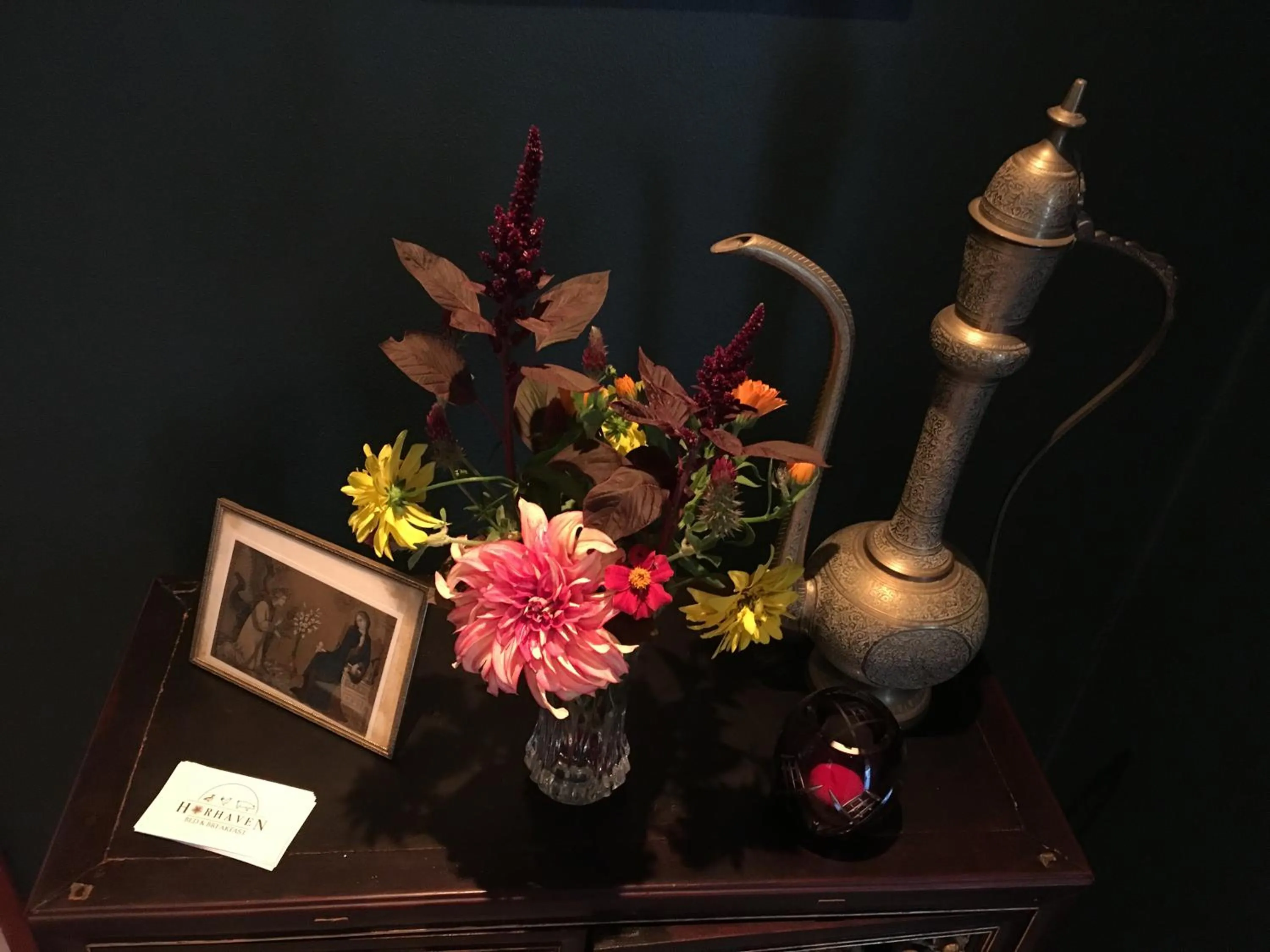 Lobby or reception in Hørhaven B&B