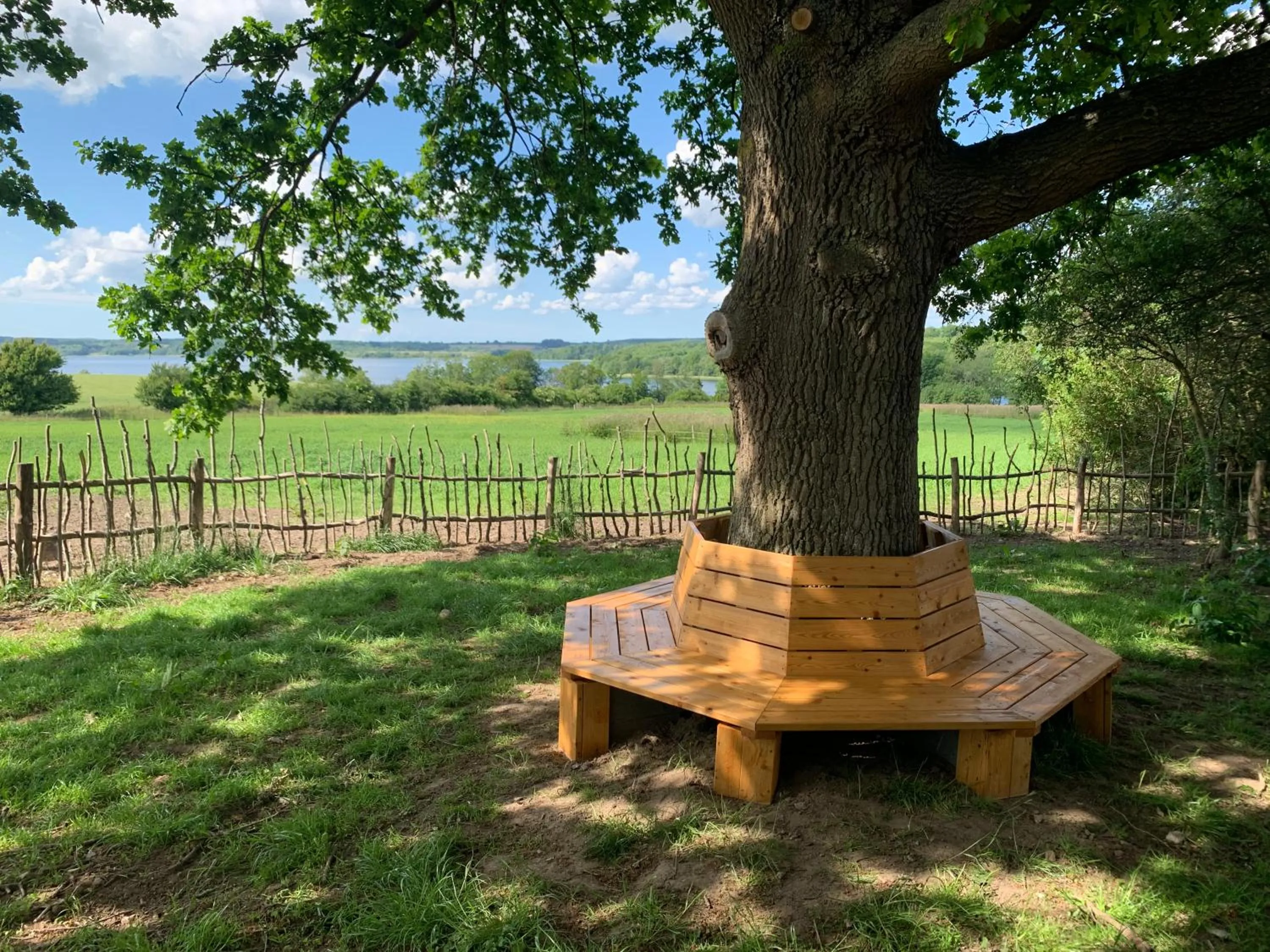 Natural landscape in Hørhaven B&B