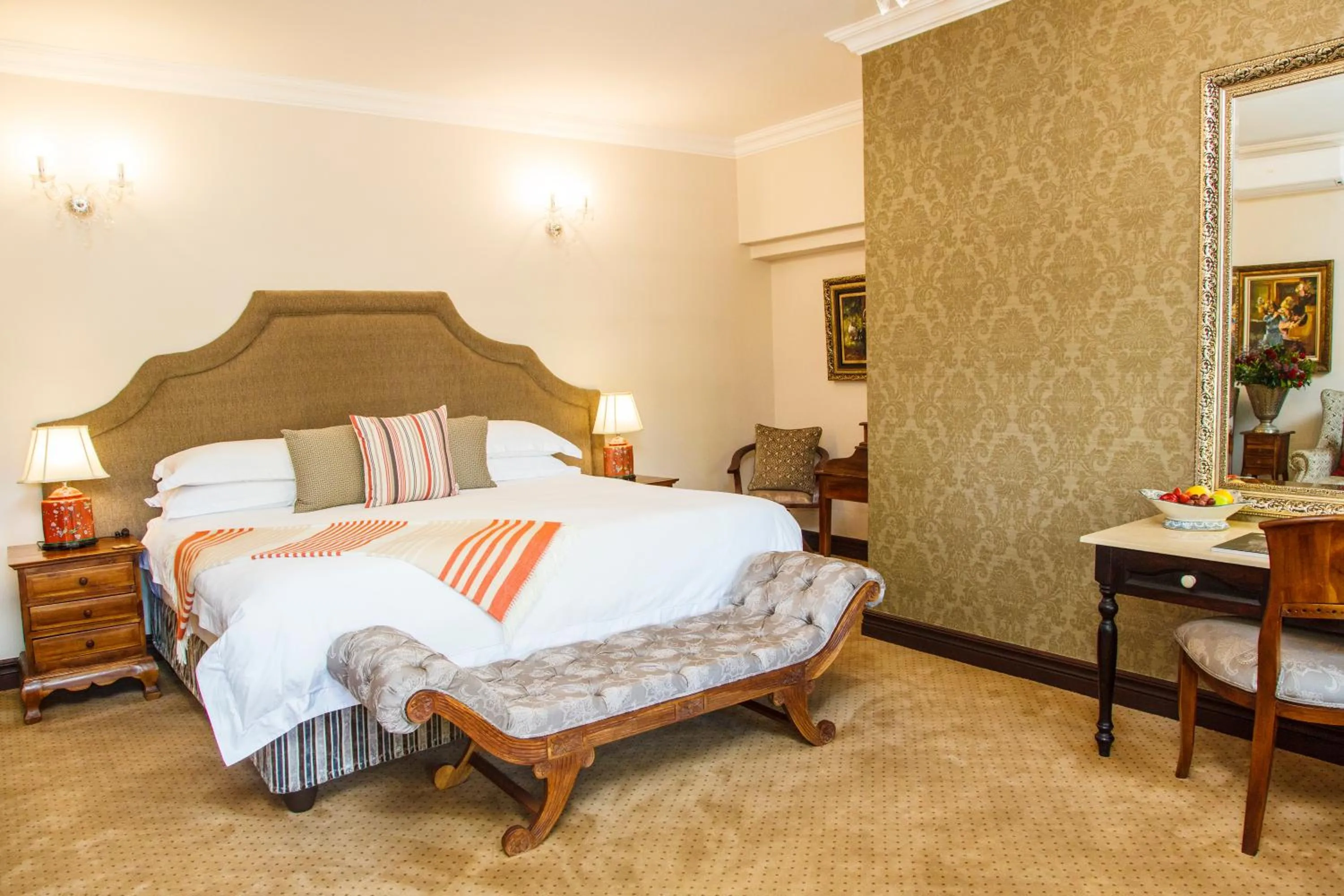 Bed in Ivory Manor Boutique Hotel