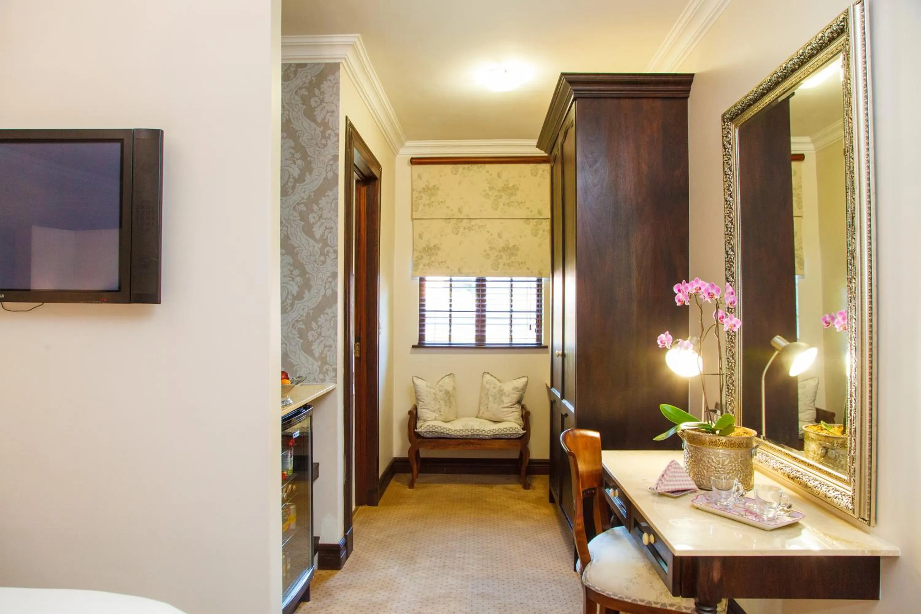 Seating area in Ivory Manor Boutique Hotel