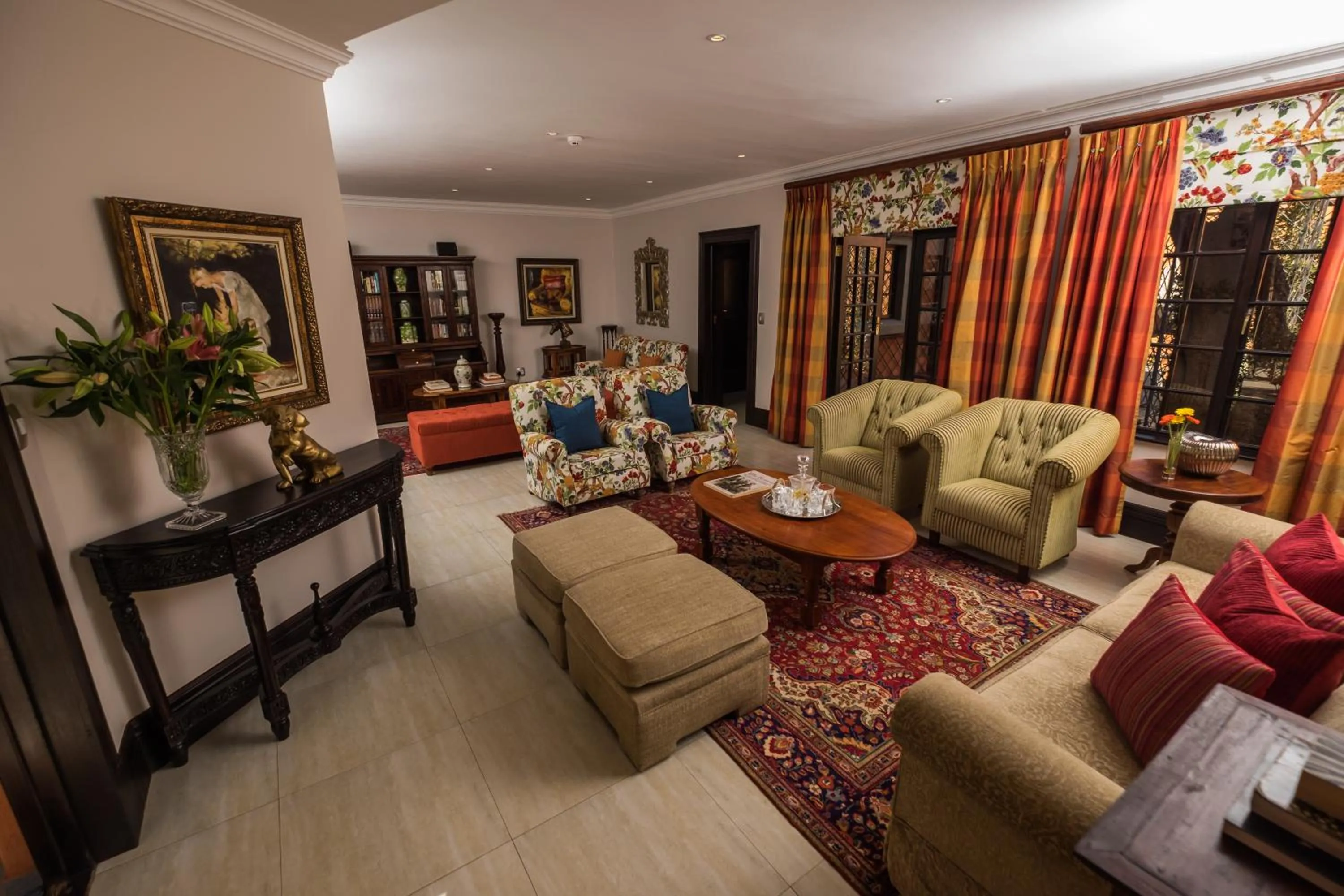 Seating area in Ivory Manor Boutique Hotel