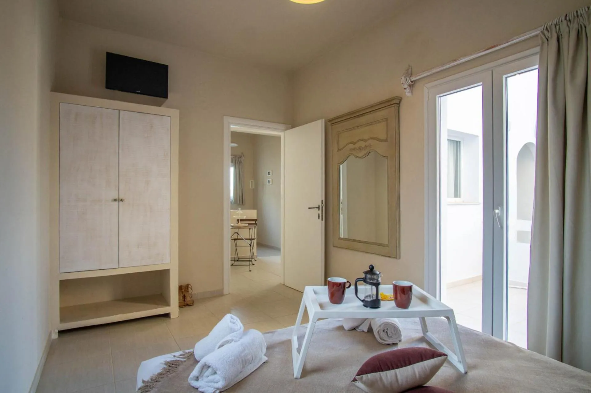 Bedroom, Bed in Golden Sun Boutique