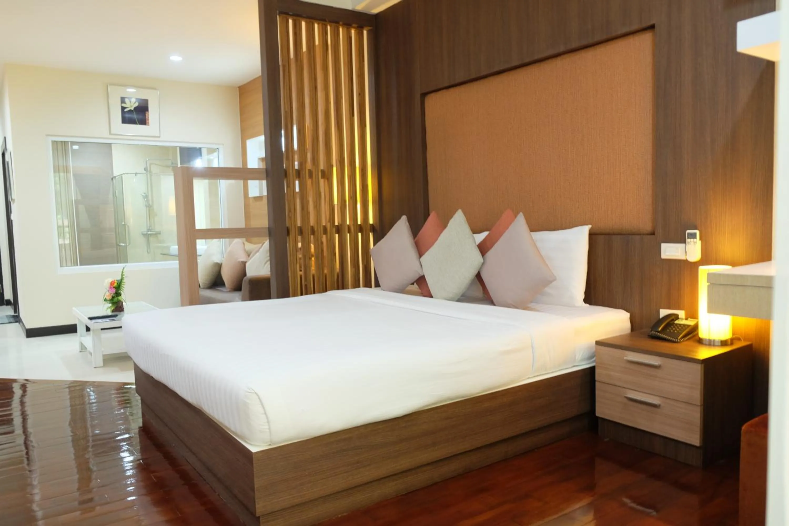 Bed in Eastpana Executive Residence 304 Prachinburi
